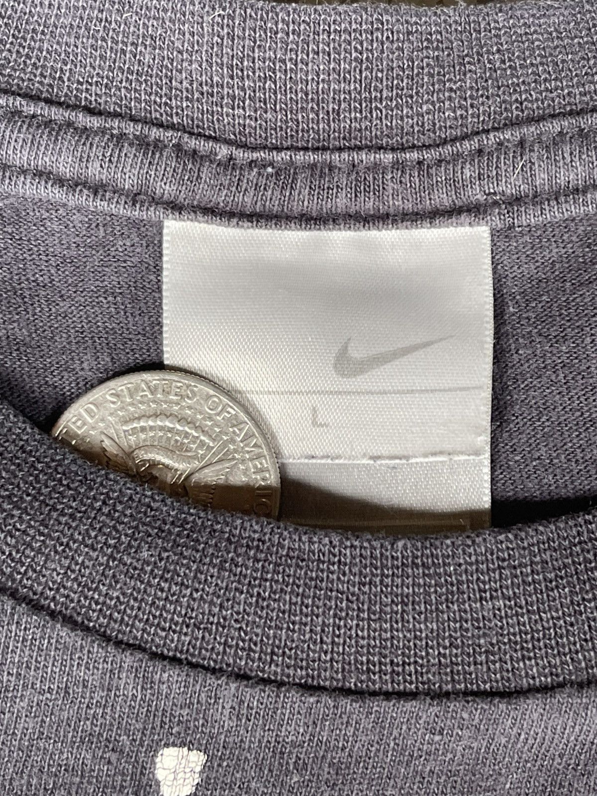 Nike Vintage Y2K Nike Faded Long Sleeve Shirt Size US L / EU 52-54 / 3 - 2 Thumbnail