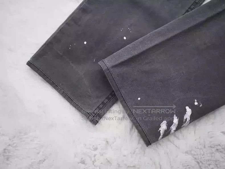 Undercover #2008AW undercover wash gray splash-ink overalls. Size US 34 / EU 50 - 6 Thumbnail