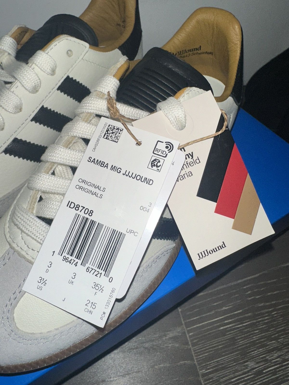Adidas × JJJJound Adidas JJJJound Samba OG Size US 5.5 / IT 35.5 - 6 Thumbnail