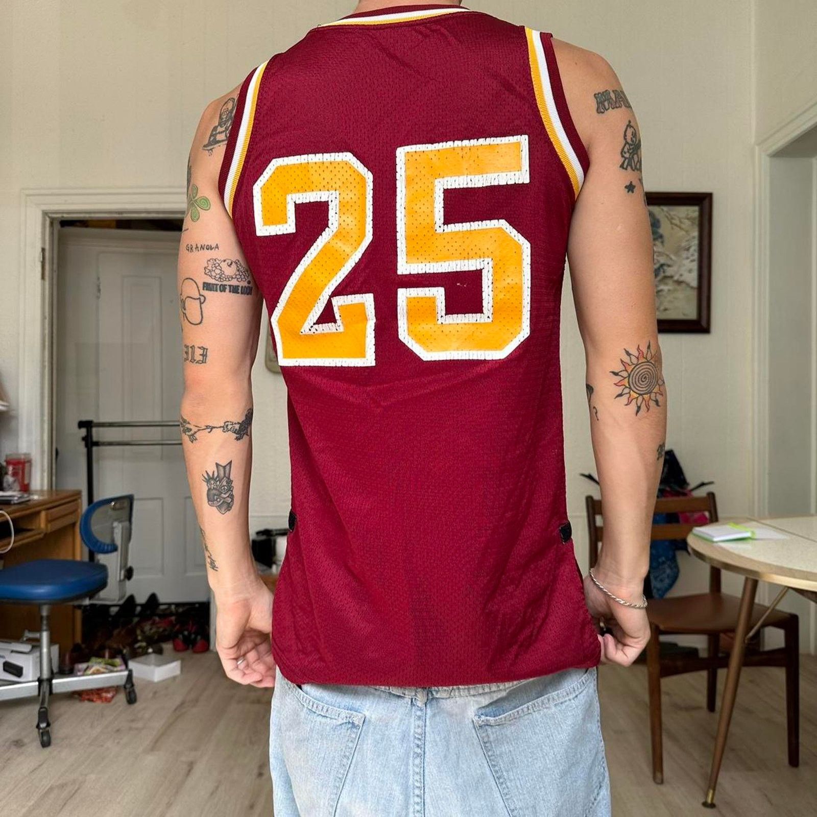 Vintage Vintage 80s 90s Speedline Pro Pak Mesh Basketball Jersey Top Size US M / EU 48-50 / 2 - 6 Thumbnail