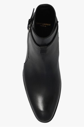 Saint Laurent Paris o1s1wg110426 663414 Wyatt Jodhpur Boots in Smooth Leather Size US 6.5 / EU 39-40 - 5 Thumbnail