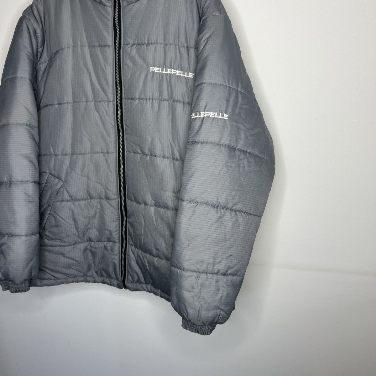 Pelle Pelle × Vintage Vintage 90s Pelle Pellle Puffer Reversible Jacket Grey Y2K Size US XL / EU 56 / 4 - 3 Thumbnail