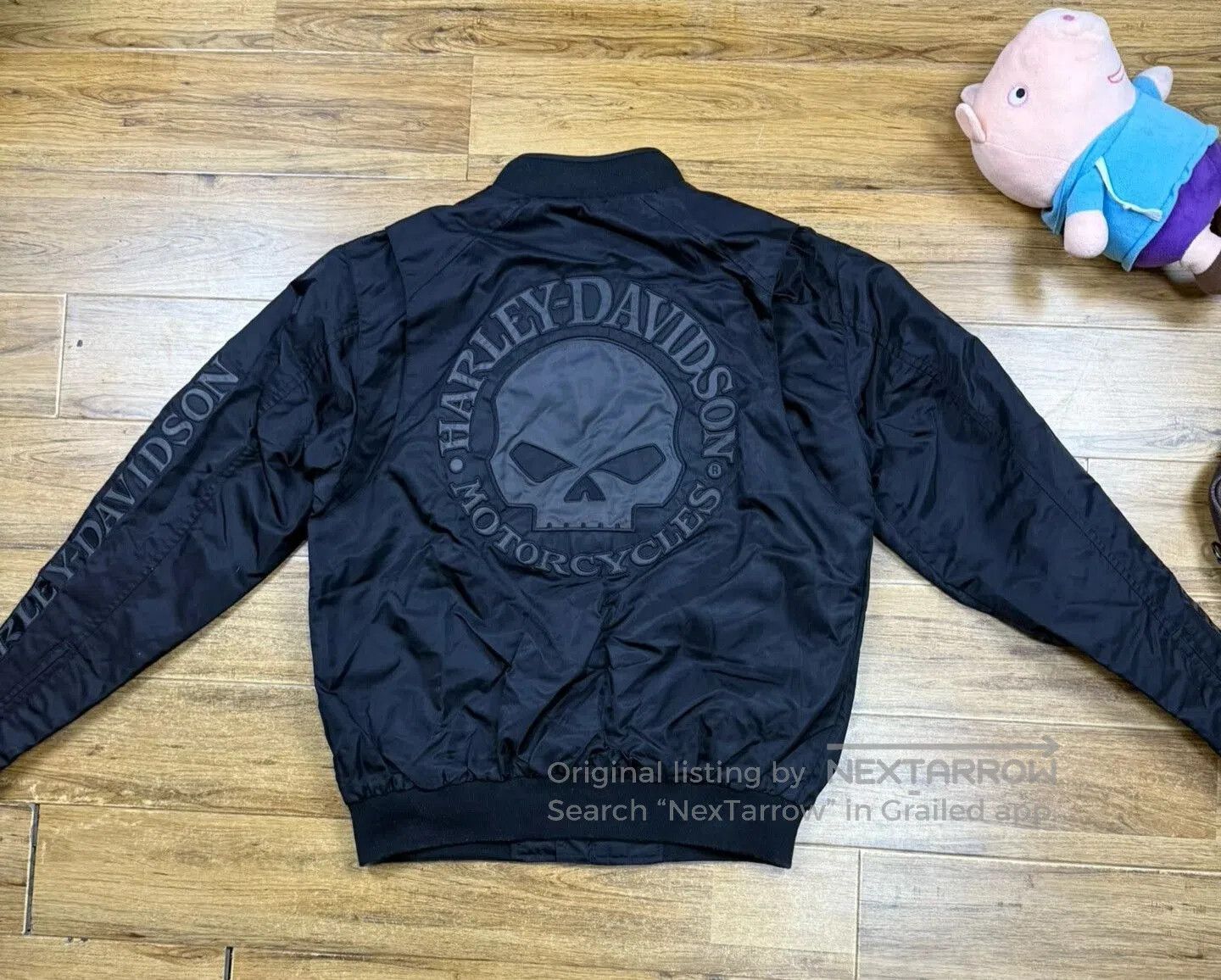 Other Harley Style Biker Jacket with Hood. Size US M / EU 48-50 / 2 - 2 Thumbnail