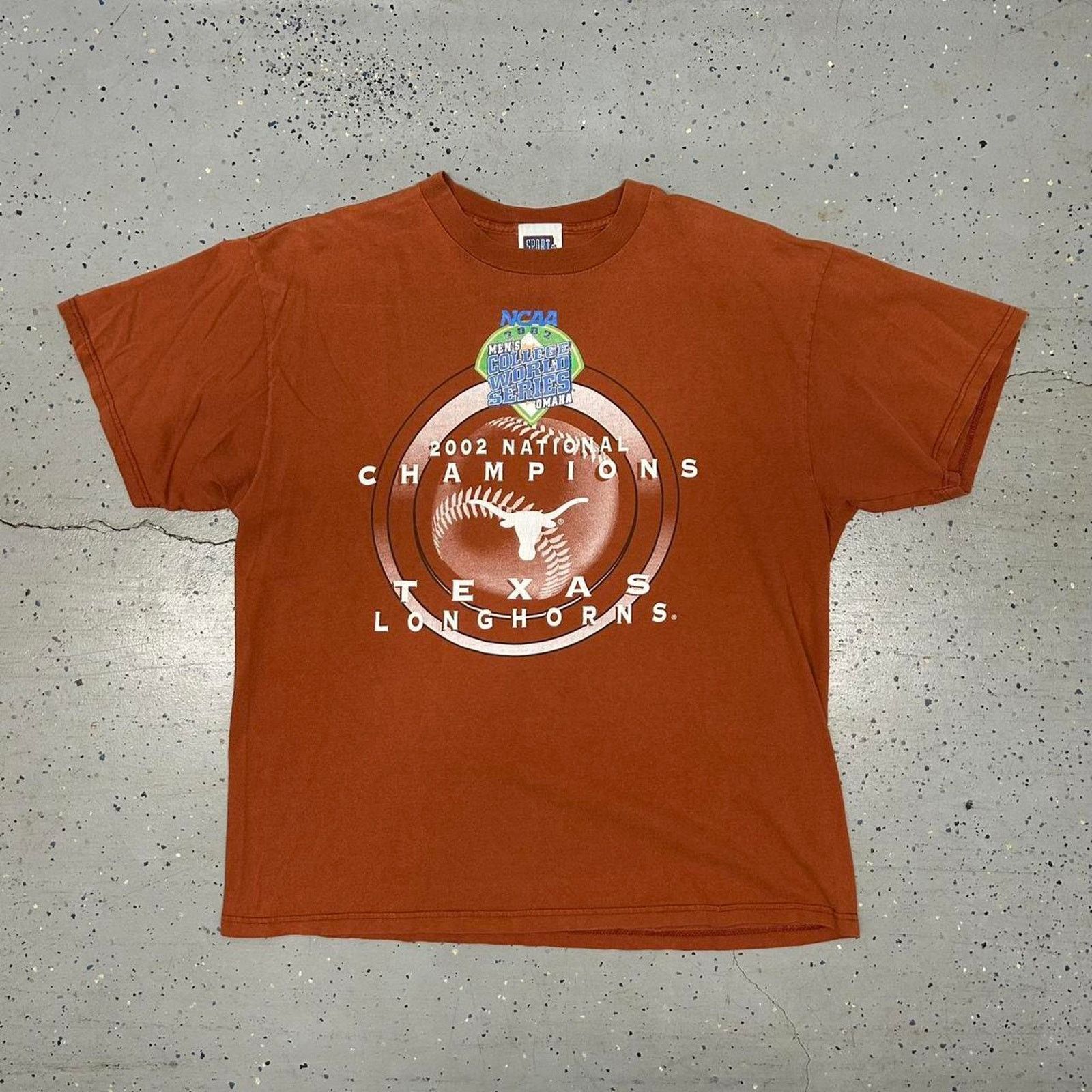Other Orange 2002 Texas Longhorns NCAA Champions cotton t-shirt Size US XL / EU 56 / 4 - 1 Thumbnail