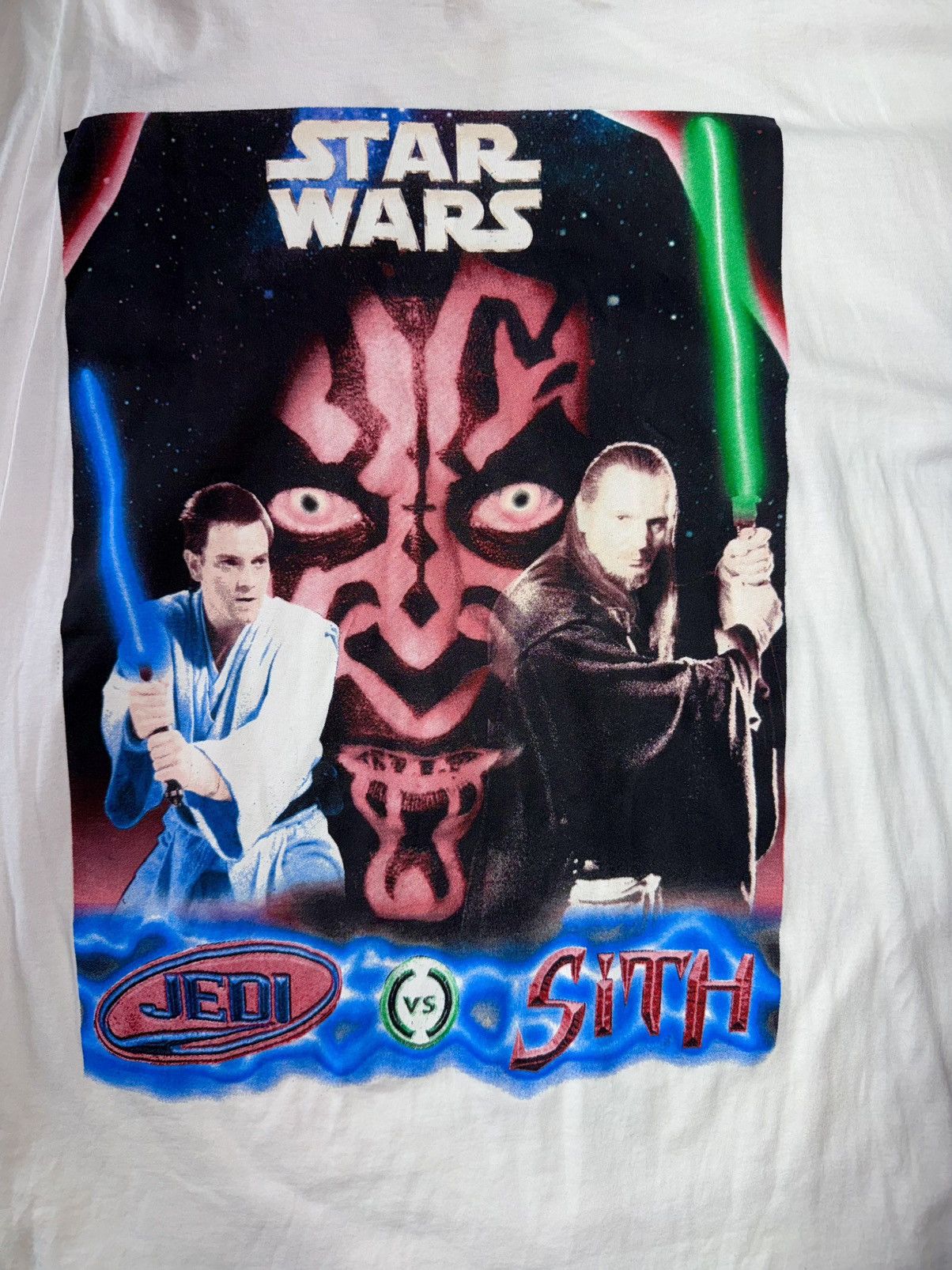 Other Vintage Star Wars Jedi Vs Sith T-Shirt Size US L / EU 52-54 / 3 - 2 Thumbnail