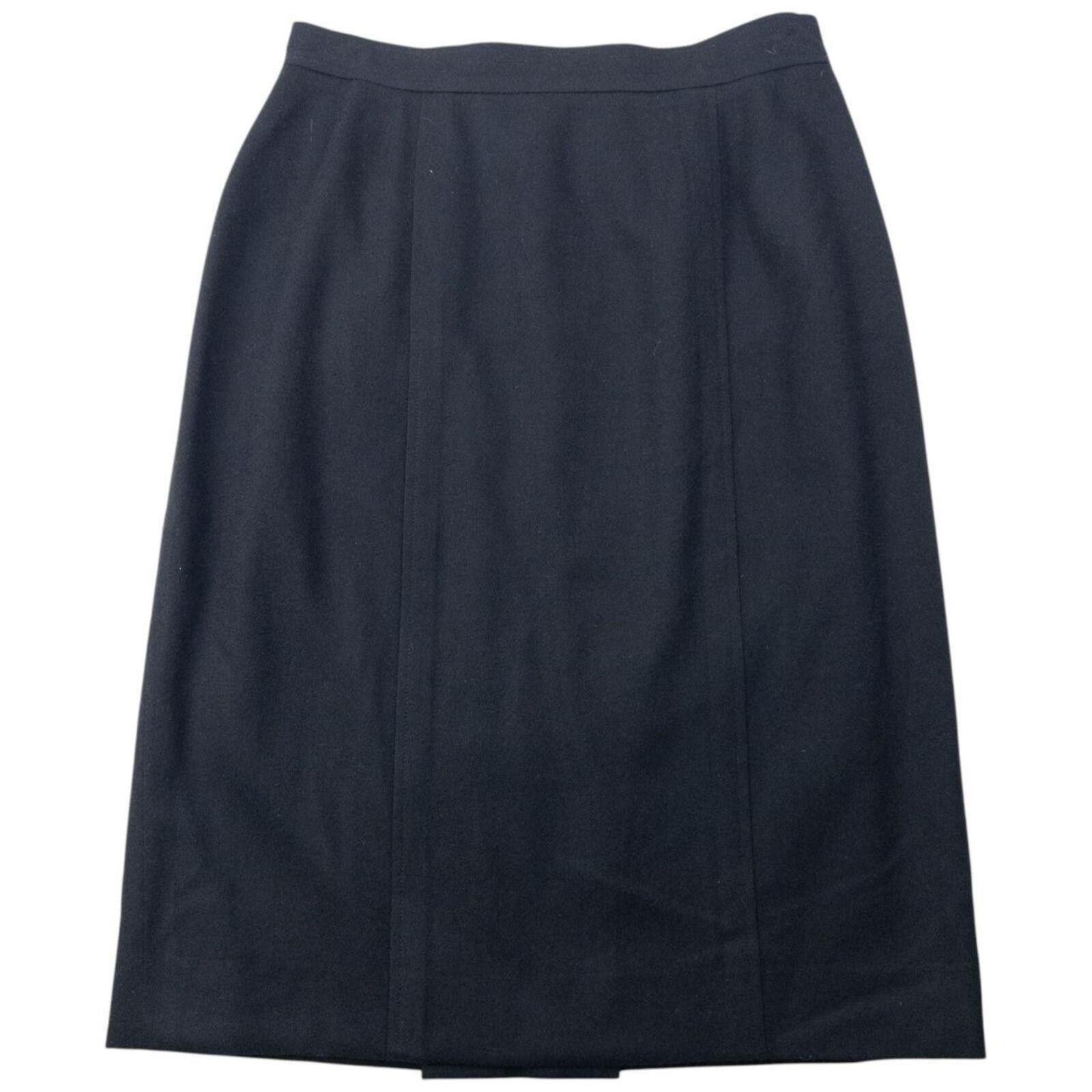 Gucci Vintage 80s Gucci Wool Skirt Womens Size W26 Size 26" / US 2 / IT 38 - 2 Thumbnail