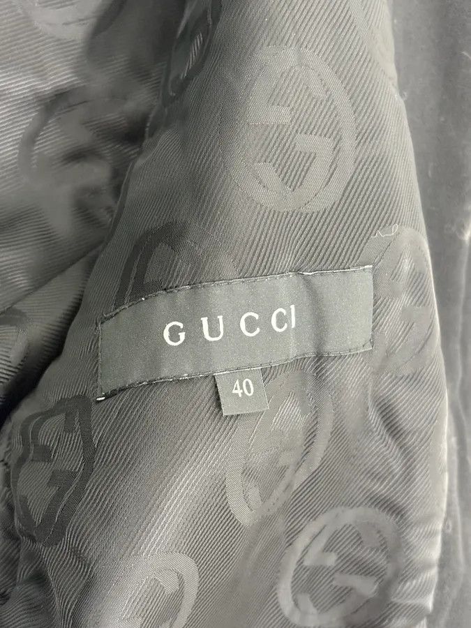 Gucci SS2007 Gucci Black Buttoned Hooded Wool Jacket by Frida Giannini Size M / US 6-8 / IT 42-44 - 9 Thumbnail