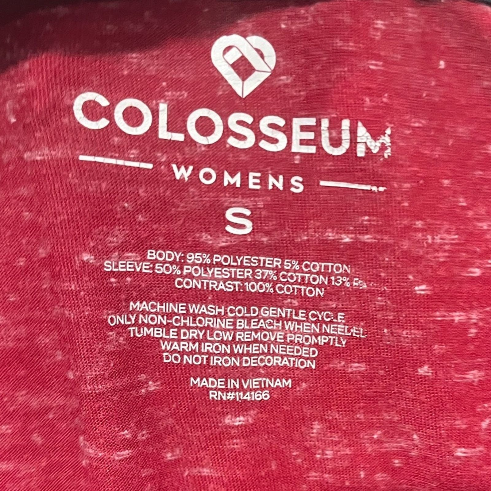 Vintage Colosseum Indiana Hoosiers Lace-Up T-Shirt Size S Size S / US 4 / IT 40 - 3 Thumbnail
