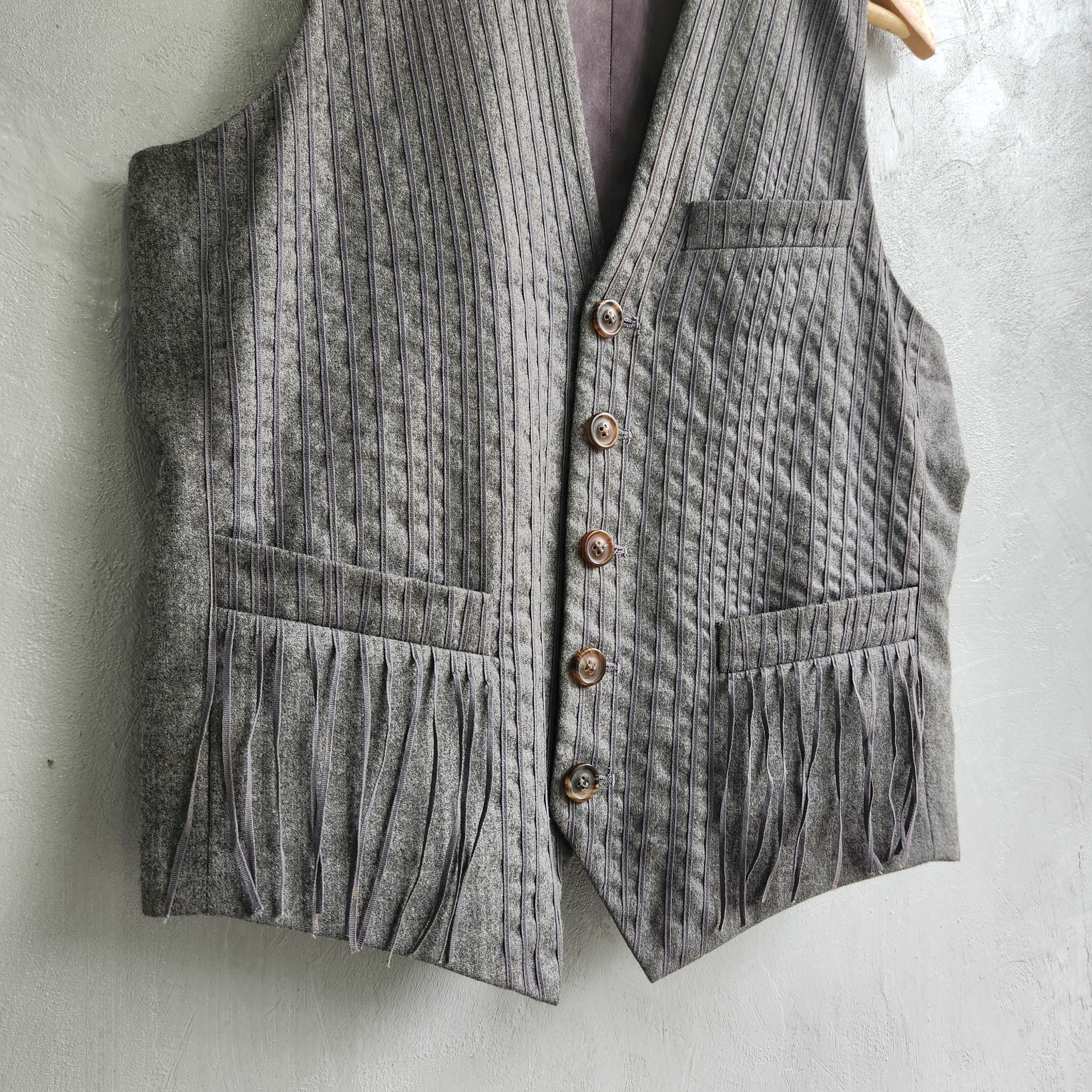 Maison Margiela Maison Martin Margiela SS2008 tassel vest Size 48S - 6 Thumbnail