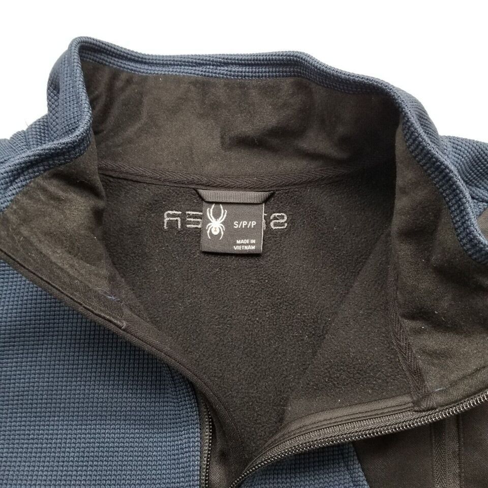 Spyder Spyder Jacket Womens Small Blue Pockets Zip Logo Pullover Size S / US 4 / IT 40 - 6 Thumbnail