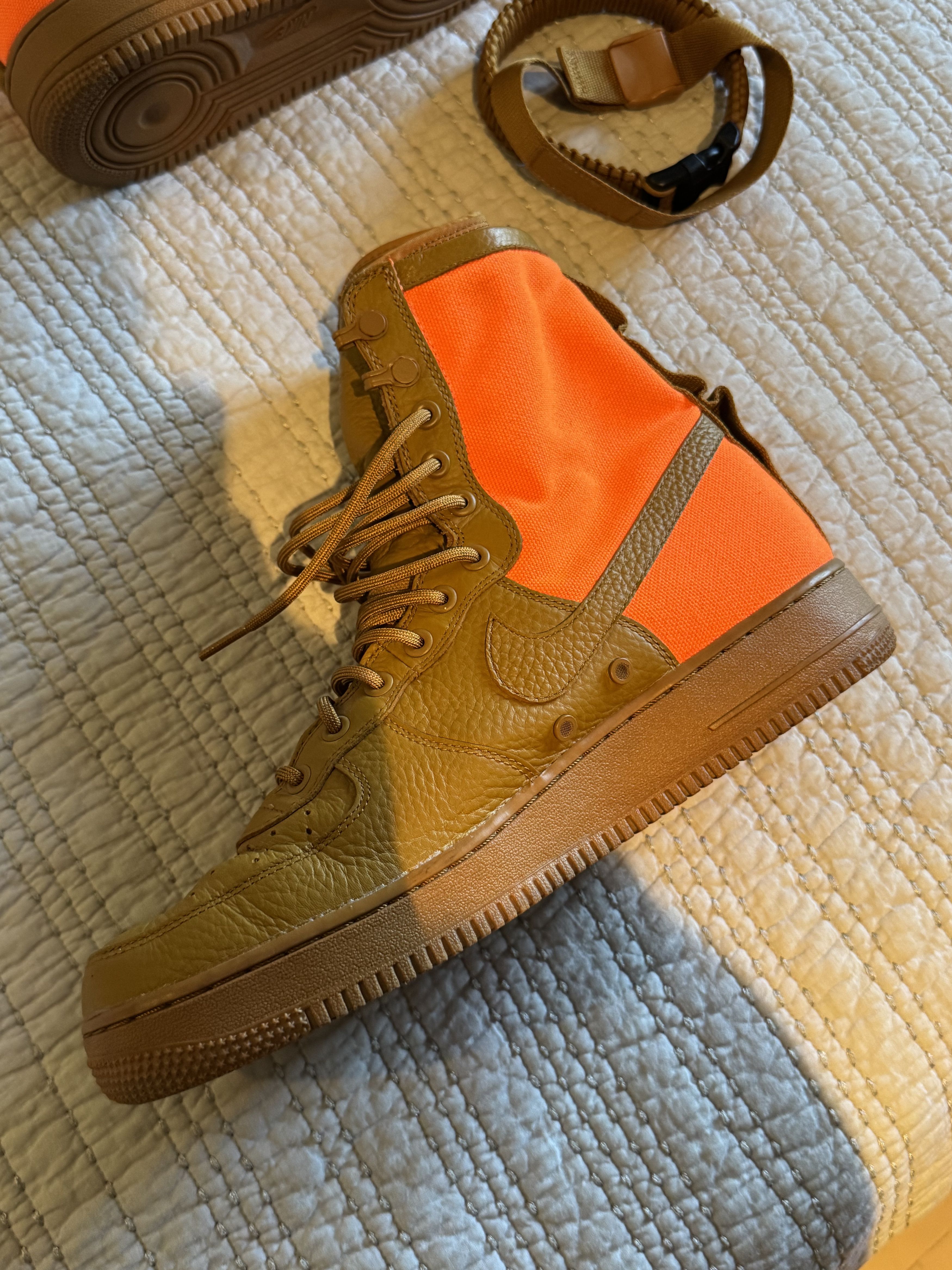 Nike Nike SF Air Force 1 High - Desert Ochre Size US 12 / EU 45 - 6 Thumbnail