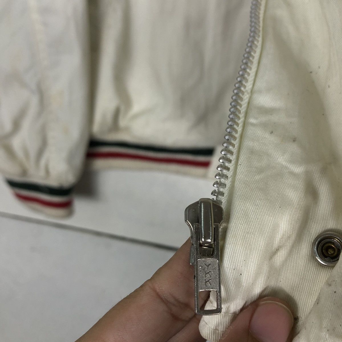 Japanese Brand 🔥90’s Vintage Bomber Jacket Portland Motomachi Japan Size US M / EU 48-50 / 2 - 15 Thumbnail