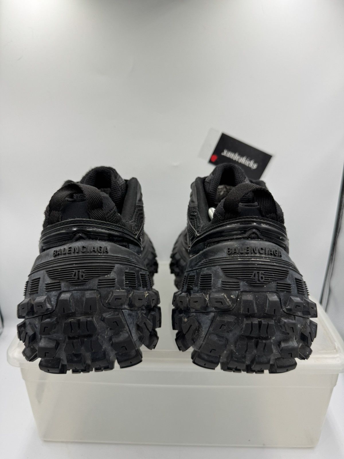 Balenciaga Size 46eu/13us Balenciaga Defender Black Size US 13 / EU 46 - 4 Thumbnail
