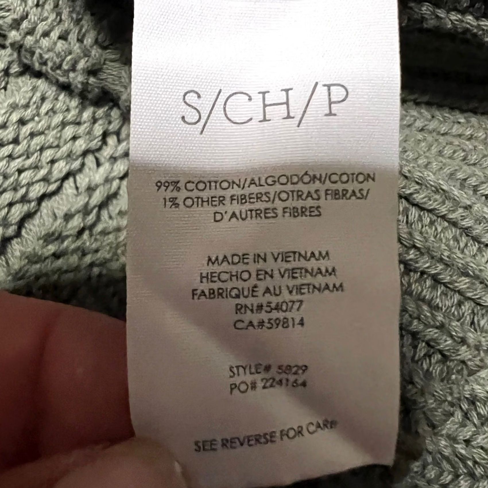 Vintage CAbi Sweater Womens S Green Scout Pullover Boxy Fit Size S / US 4 / IT 40 - 7 Thumbnail