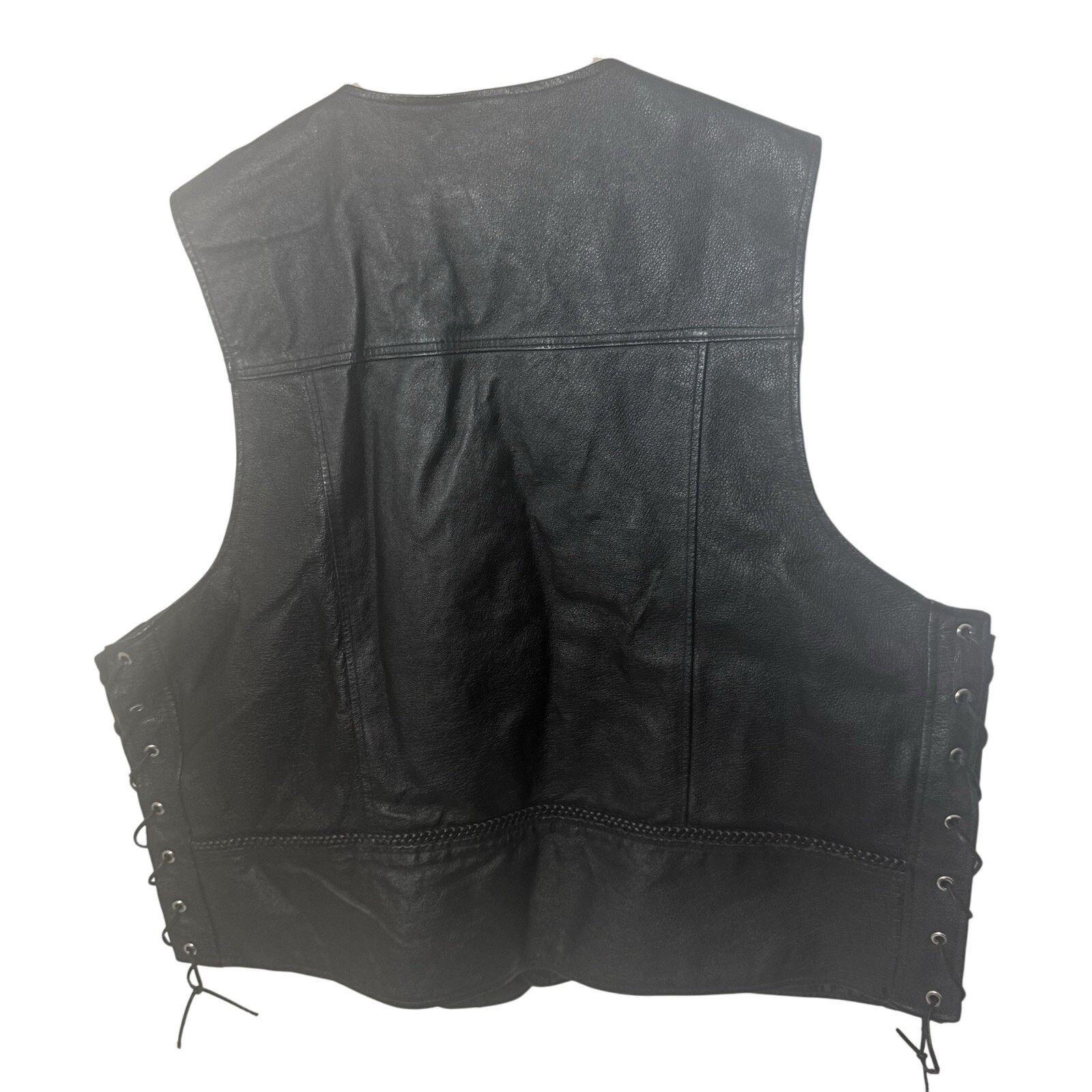 Other Vance Leathers Vest USA Buffalo Nickel Harley Biker Western Size US XXL / EU 58 / 5 - 2 Thumbnail