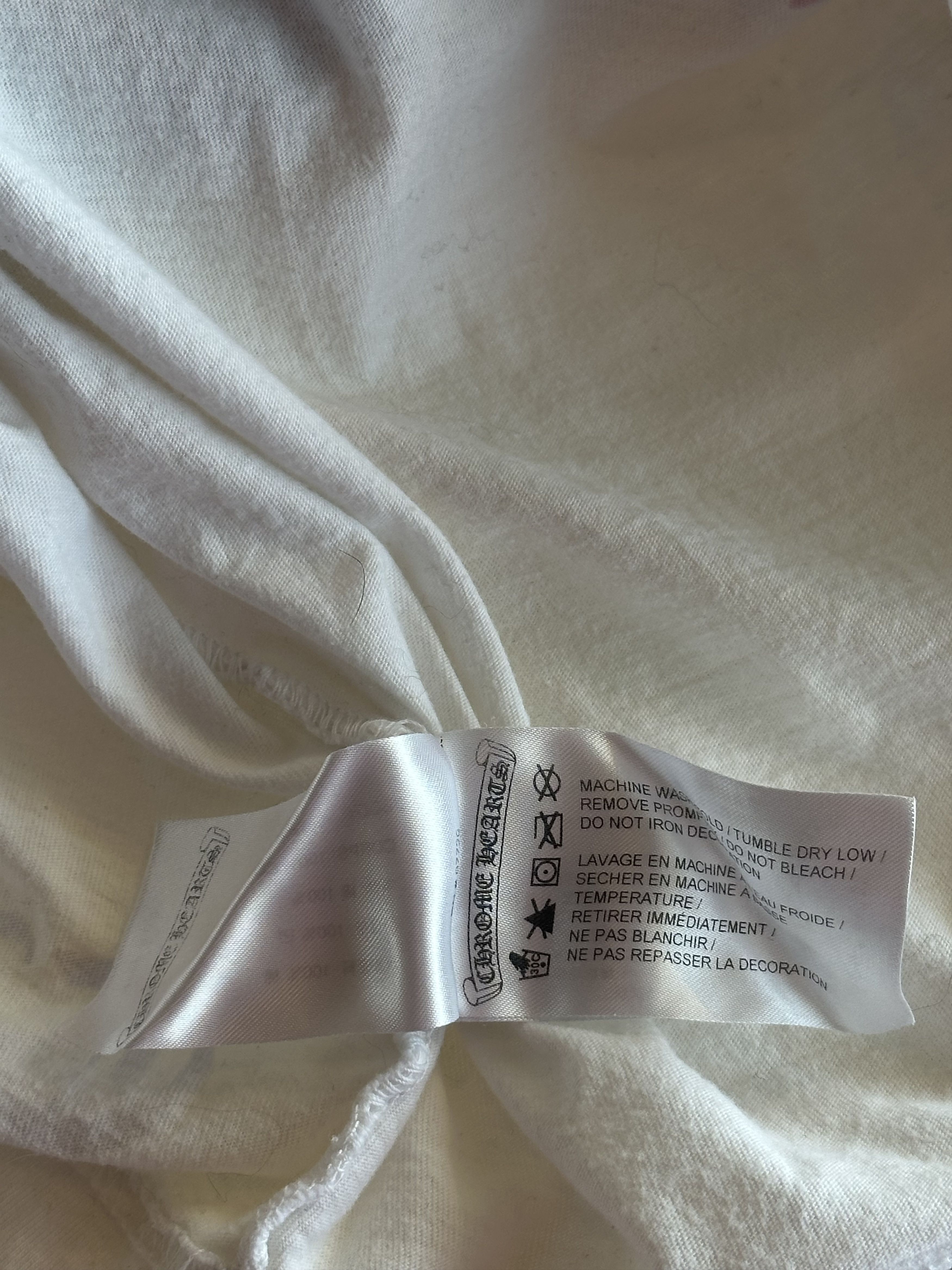 Chrome Hearts Chrome Hearts White Multicolor Cross T-Shirt Size US L / EU 52-54 / 3 - 5 Thumbnail
