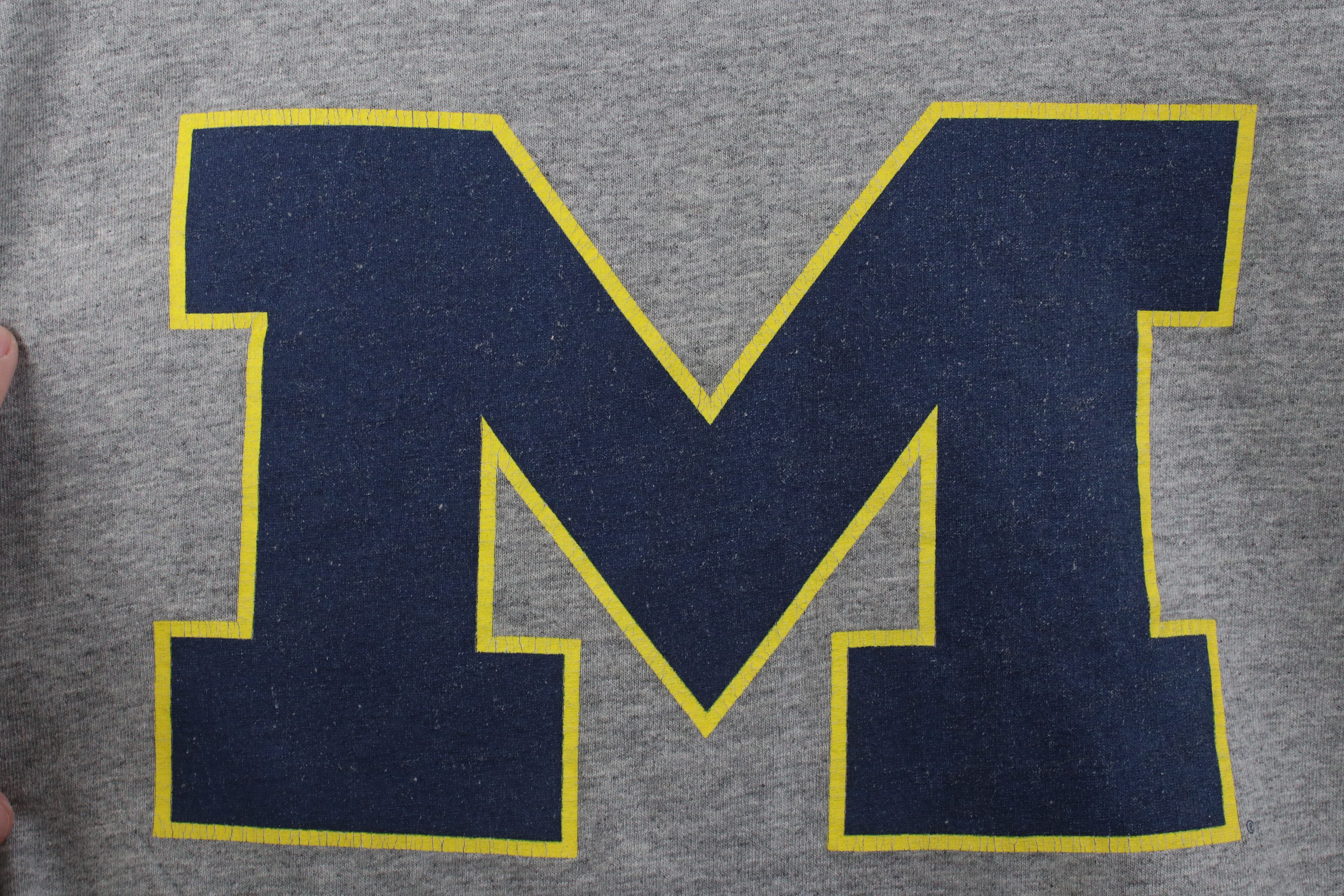 Nike Vintage Nike University of Michigan Short Sleeve T-Shirt Size US L / EU 52-54 / 3 - 11 Thumbnail