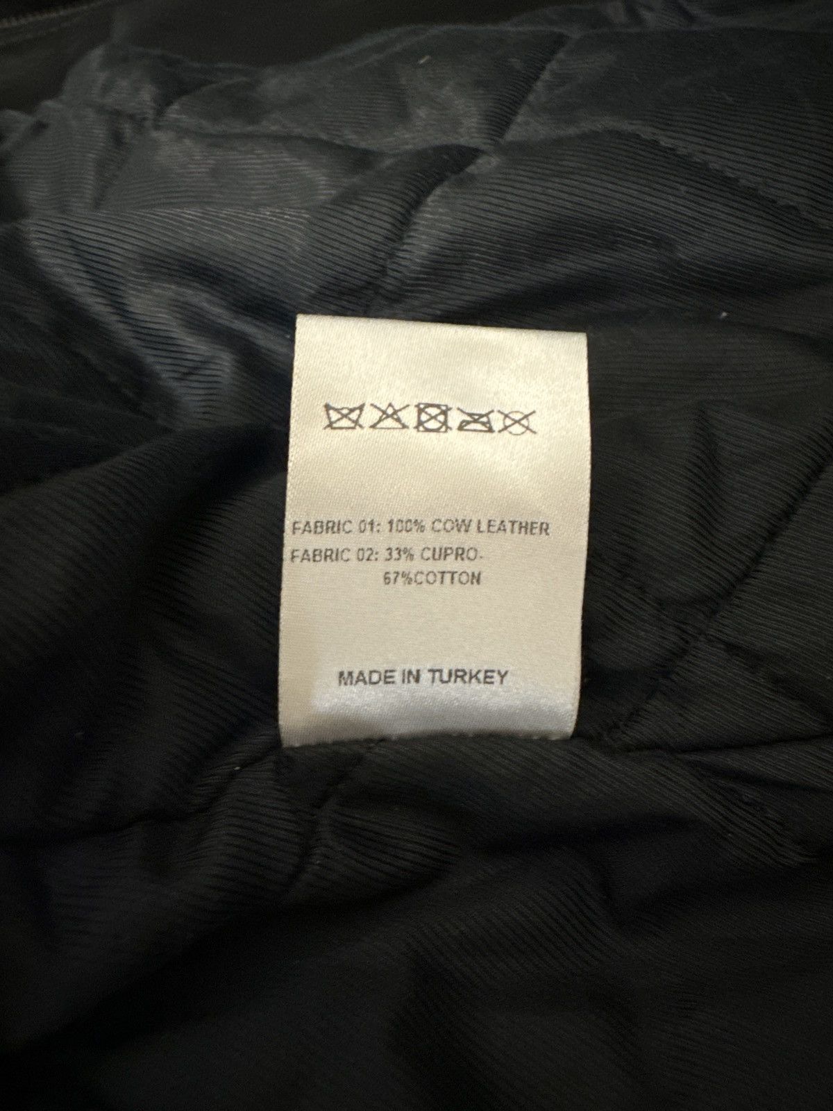 OAMC Over All Master Cloth OAMC black leather biker jacket Size US S / EU 44-46 / 1 - 5 Thumbnail