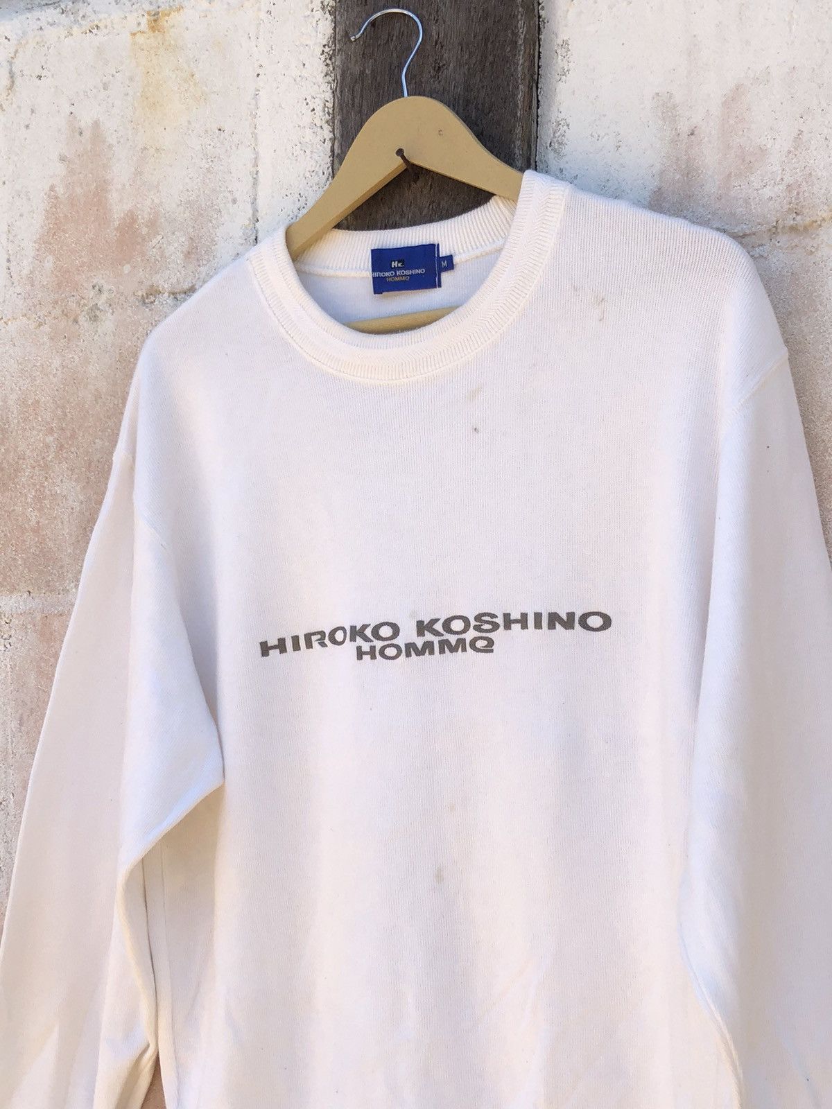 Hiroko Koshino Homme × Japanese Brand Hiroko Koshino Homme Sweatshirt Size US M / EU 48-50 / 2 - 4 Thumbnail