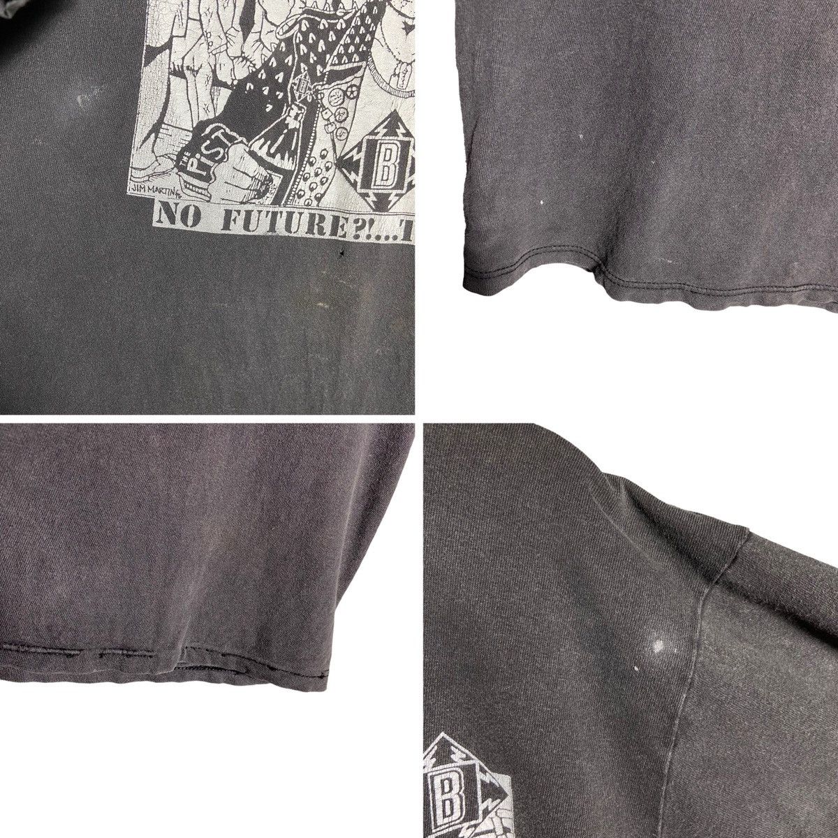 Band Tees Vintage 90s Broken by Jim Martin Art Hardcore Punk Band Tee Size US L / EU 52-54 / 3 - 9 Thumbnail