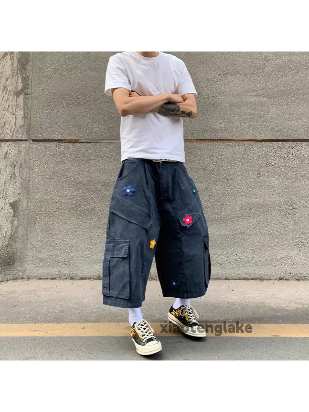 Designer × Japanese Brand × Vintage unisex outdoor utility skate hiphop loose shorts Size US 32 / EU 48 - 3 Thumbnail