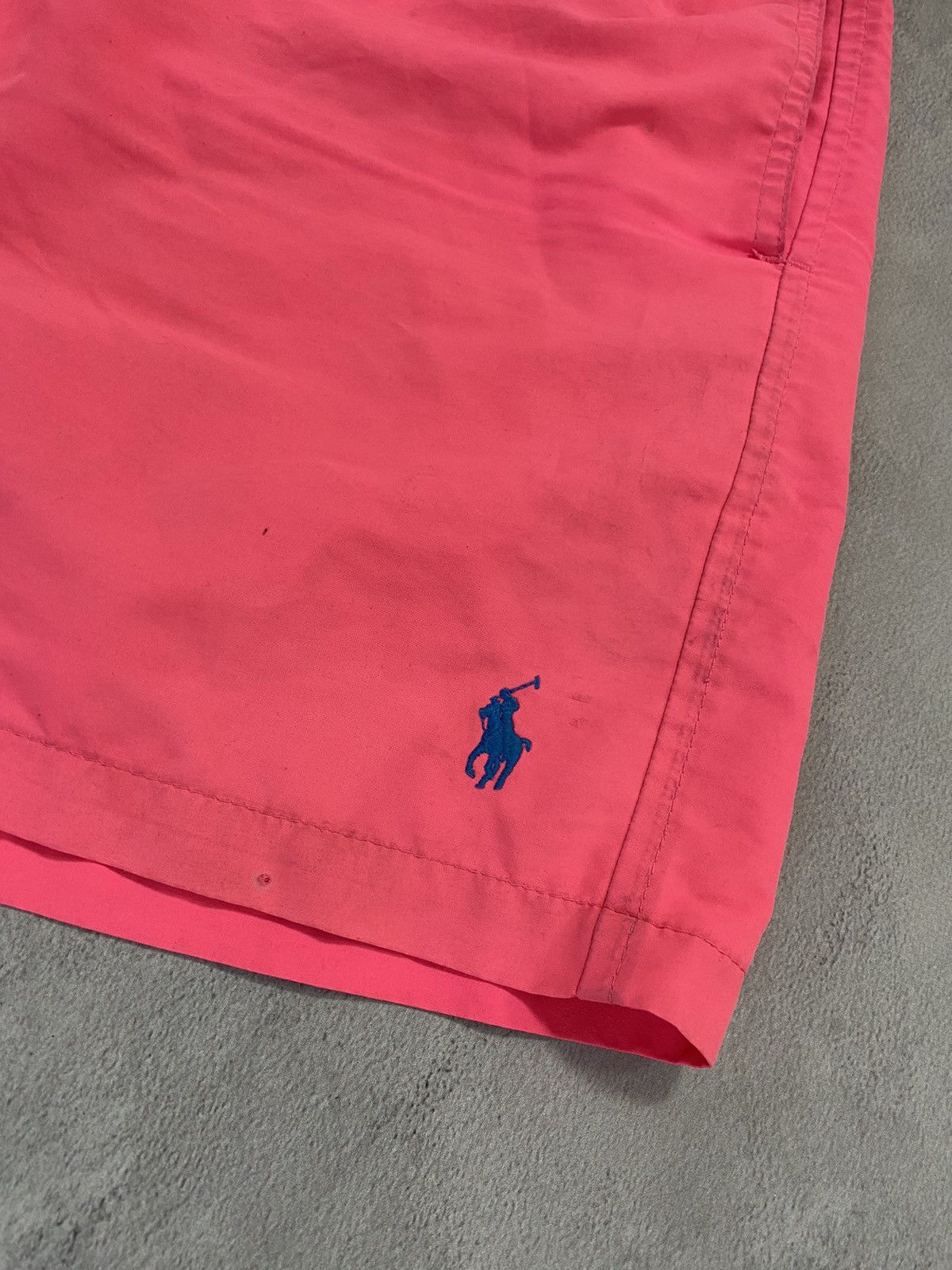 Polo Ralph Lauren × Ralph Lauren × Vintage 🍬Vintage 90s Shorts Ralph Lauren RL PINK Horse Size US 36 / EU 52 - 4 Thumbnail
