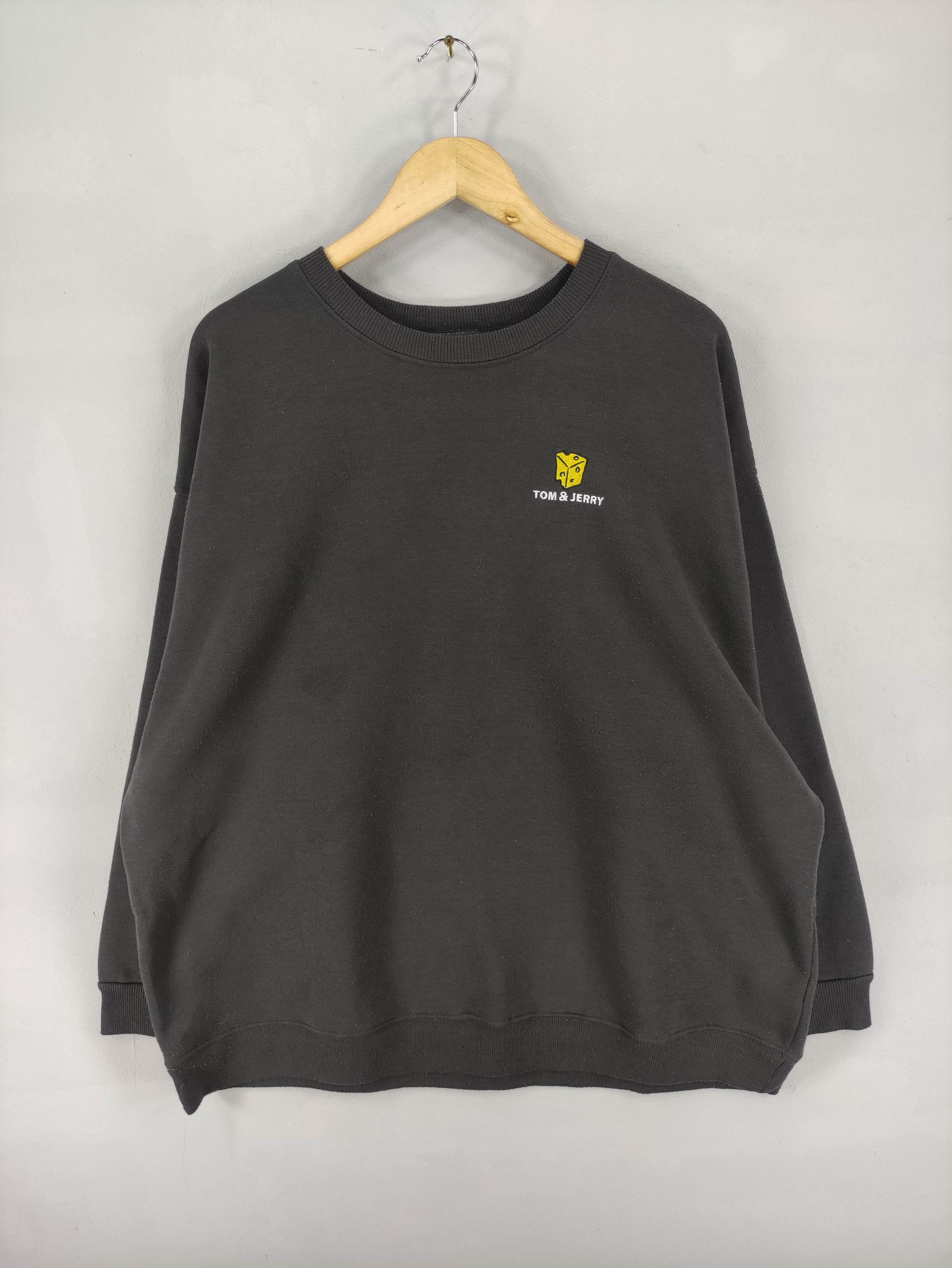 Cartoon Network Vintage Tom & Jerry Sweatshirt Jumper Big Logo Size US XL / EU 56 / 4 - 2 Thumbnail