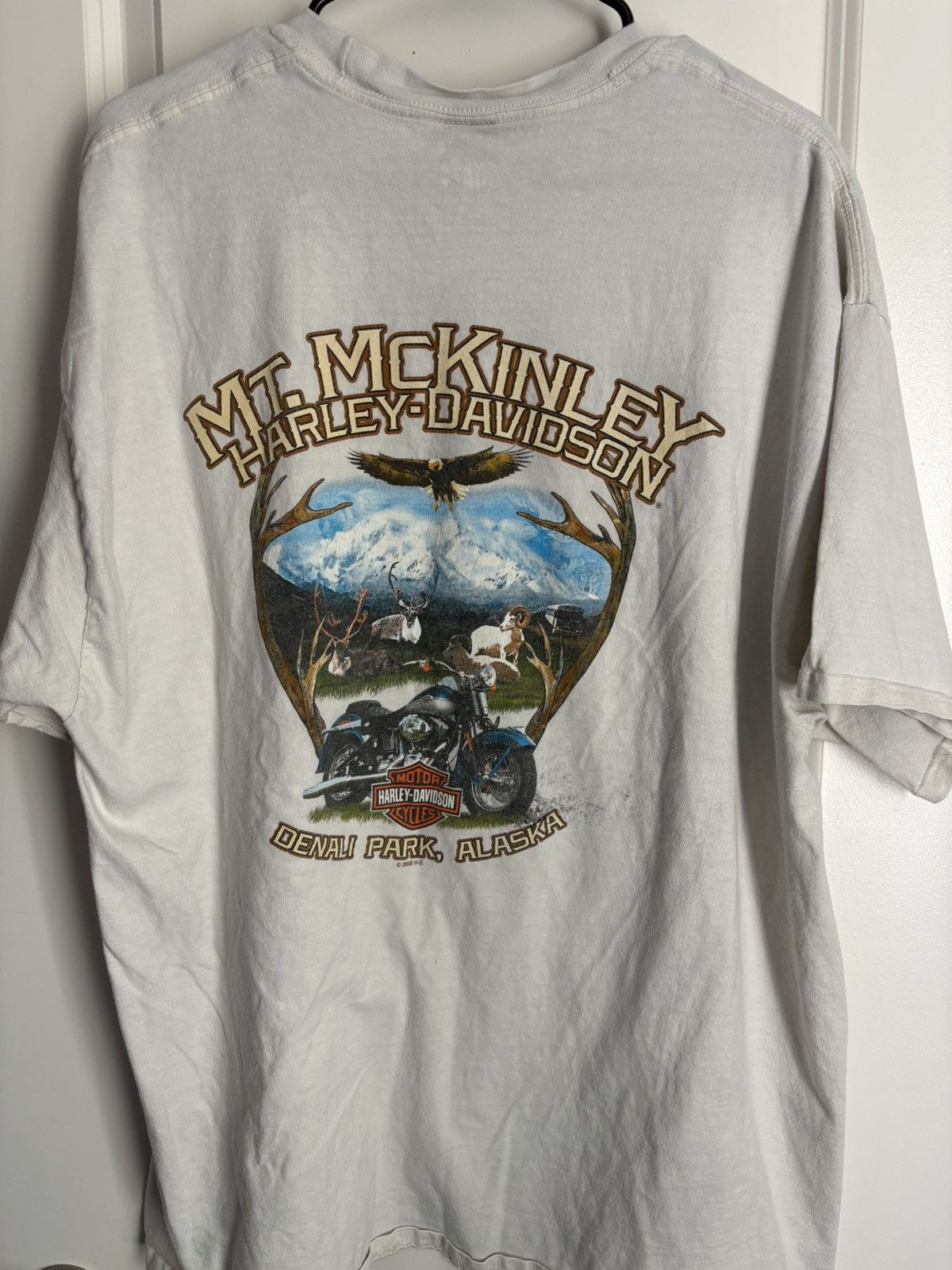 Harley Davidson Harley-Davidson Mt. McKinley (Denali Park, Alaska) Tee Size US XXL / EU 58 / 5 - 2 Thumbnail