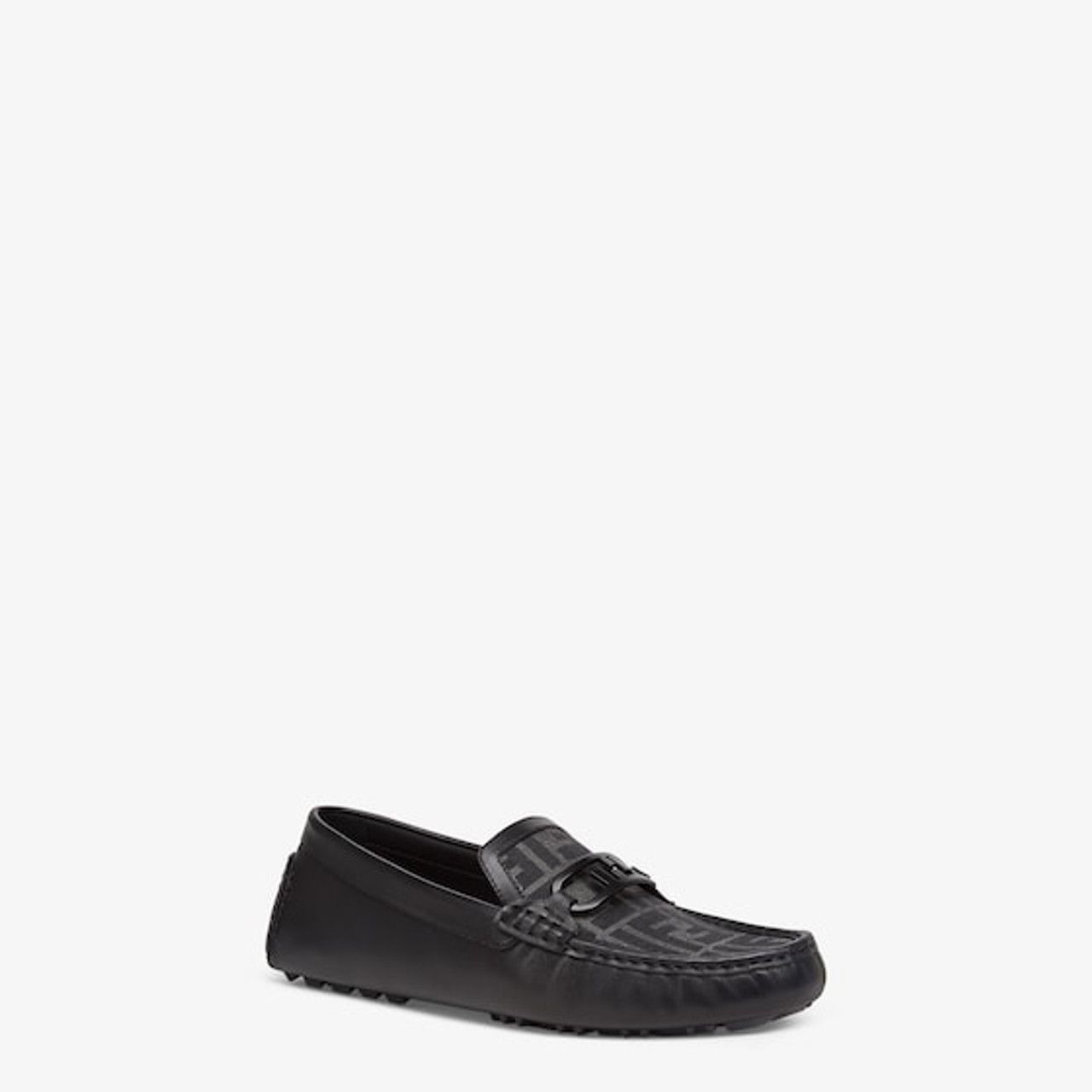 Fendi o1s1wg110225 Driving Shoes in Black Size US 11 / EU 44 - 2 Thumbnail