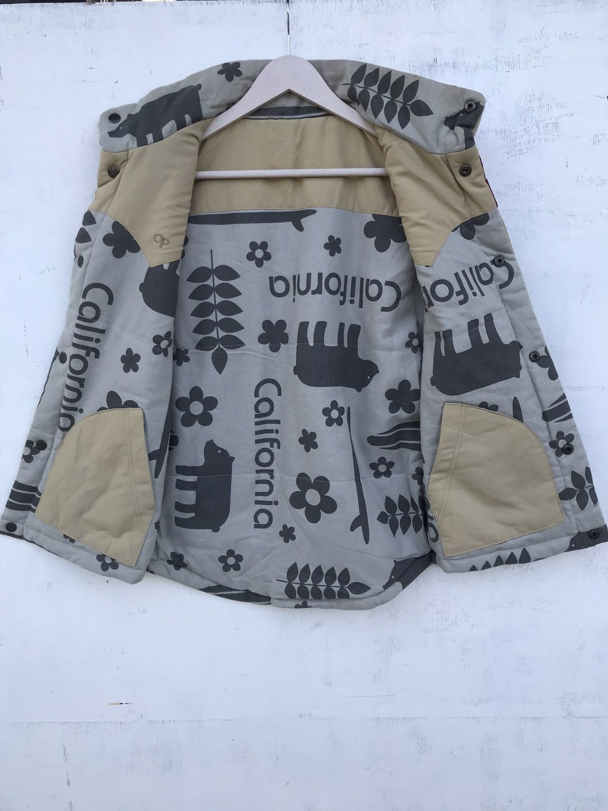 Japanese Brand × Ocean Pacific × Vintage Vintage Ocean Pasific Reversible Vest Jacket Size US S / EU 44-46 / 1 - 5 Thumbnail