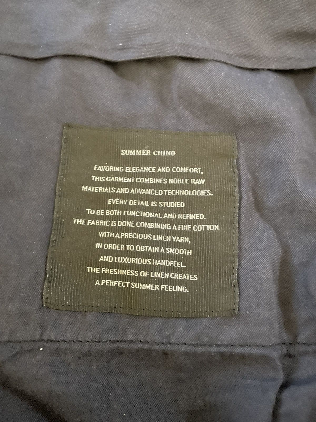 Ermenegildo Zegna Summer cotton & linen chino shorts Size US 38 / EU 54 - 13 Thumbnail