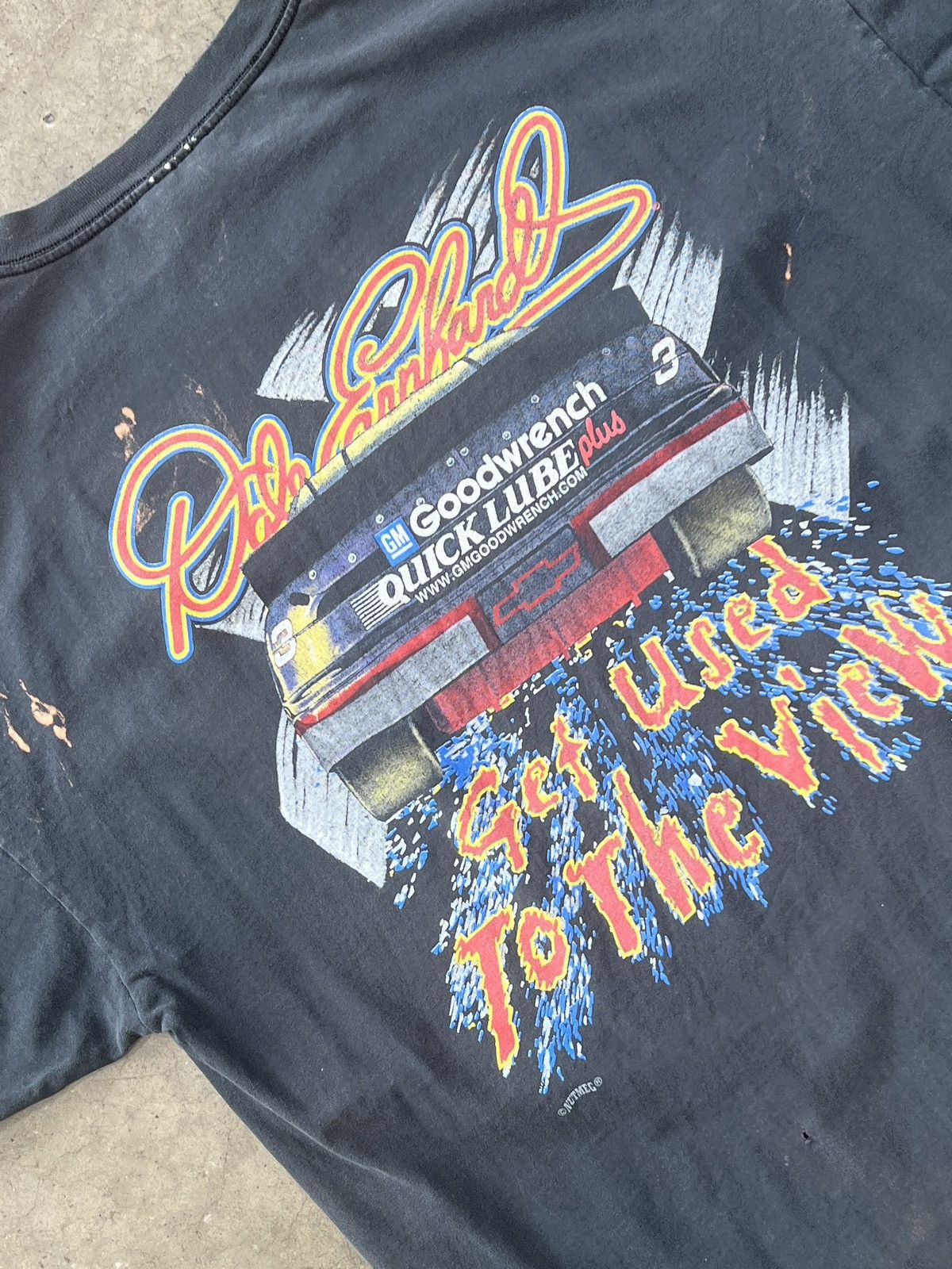 NASCAR Vintage NASCAR Dale Earnhardt Used to the View Tee XXL Size US XXL / EU 58 / 5 - 4 Thumbnail