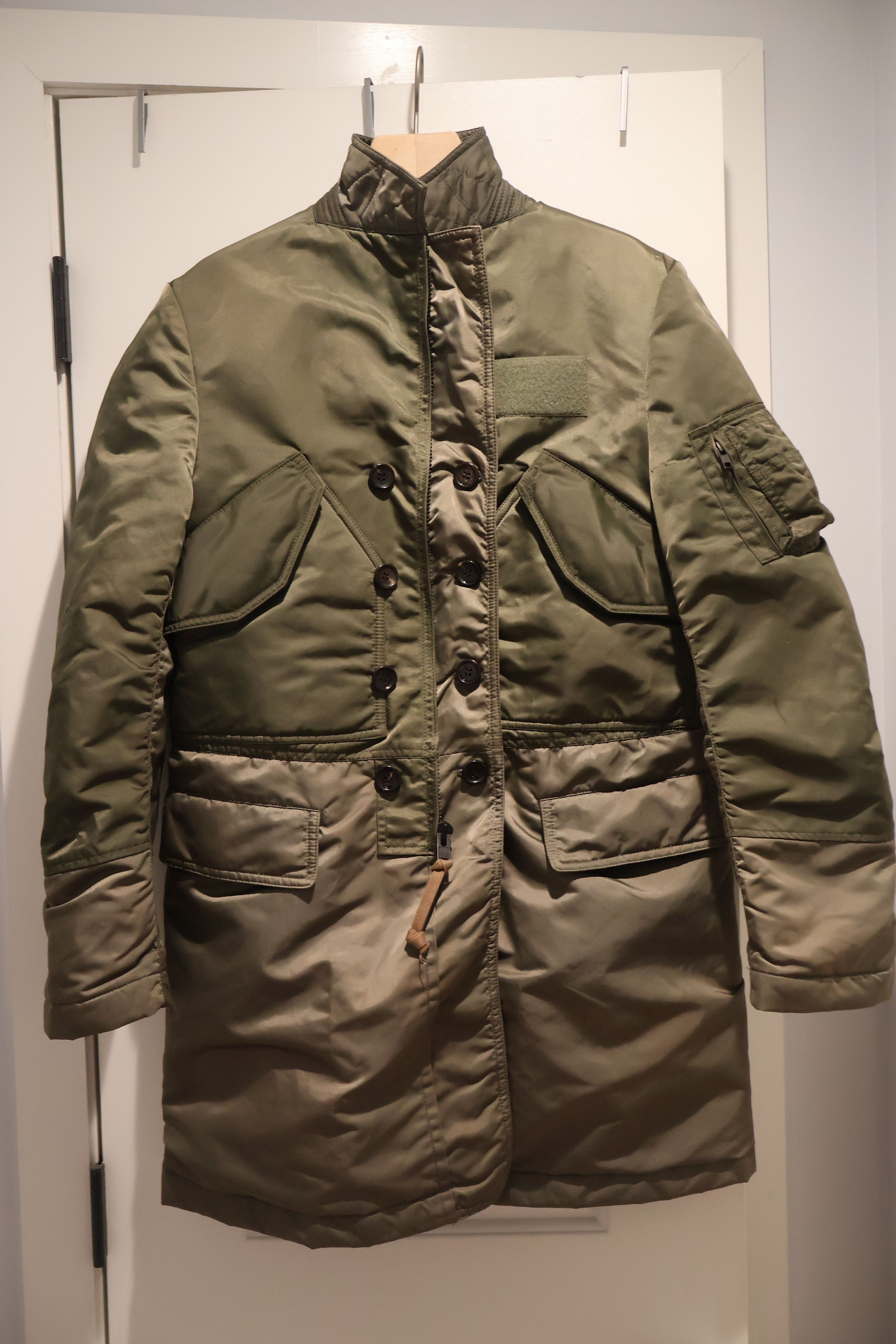 Junya Watanabe eYe Junya Watanabe Man deconstructed nylon green bomber Size US M / EU 48-50 / 2 - 4 Thumbnail