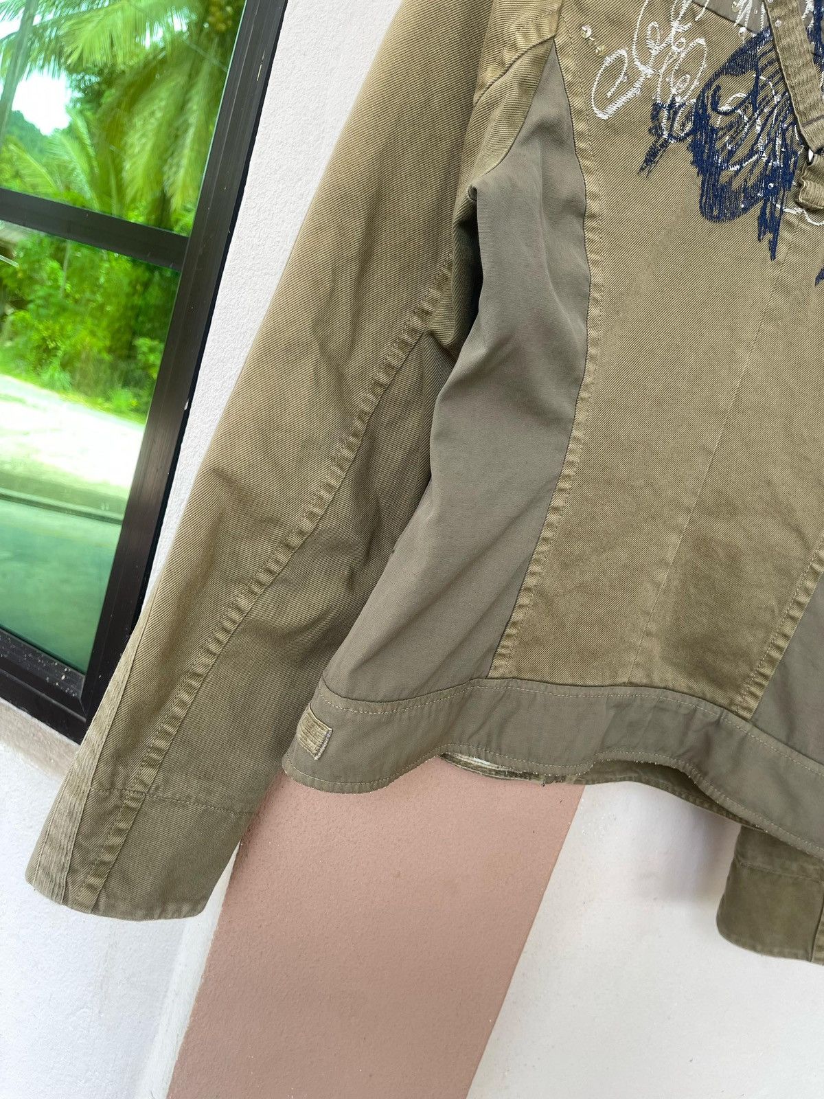Designer × Diesel × Vintage Spring Summer Wind Diesel Parachute Jacket Size M / US 6-8 / IT 42-44 - 18 Thumbnail