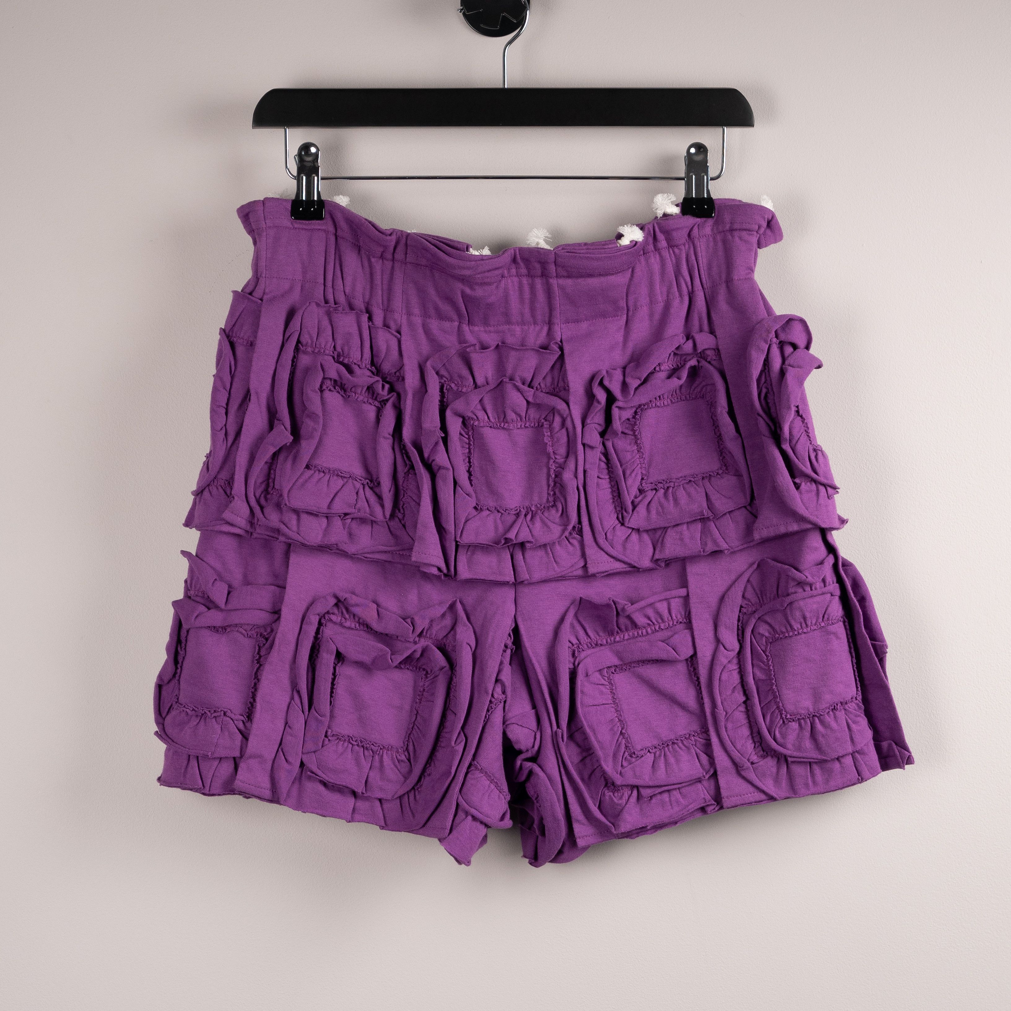 Comme des Garcons Comme Des Garçons SS08 Layered Shorts Purple Size 28" / US 6 / IT 42 - 3 Thumbnail