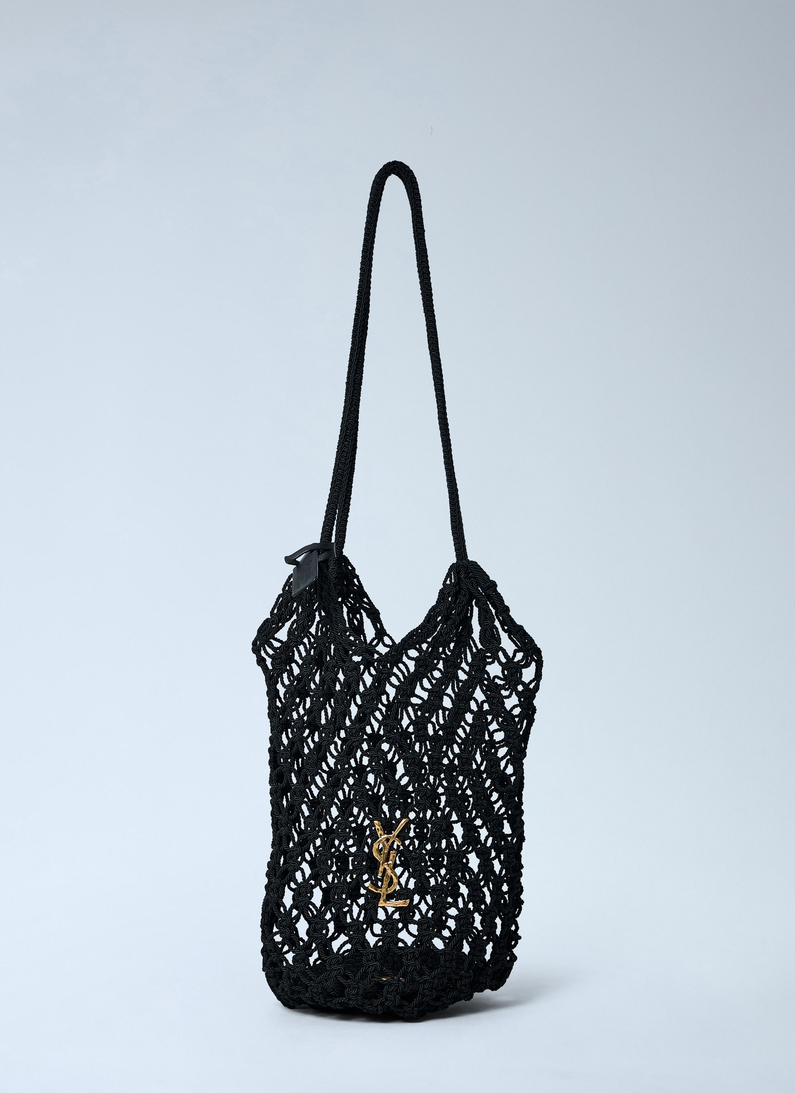 Saint Laurent Paris Large Cassandre Crochet Tote Bag Size ONE SIZE - 1 Thumbnail
