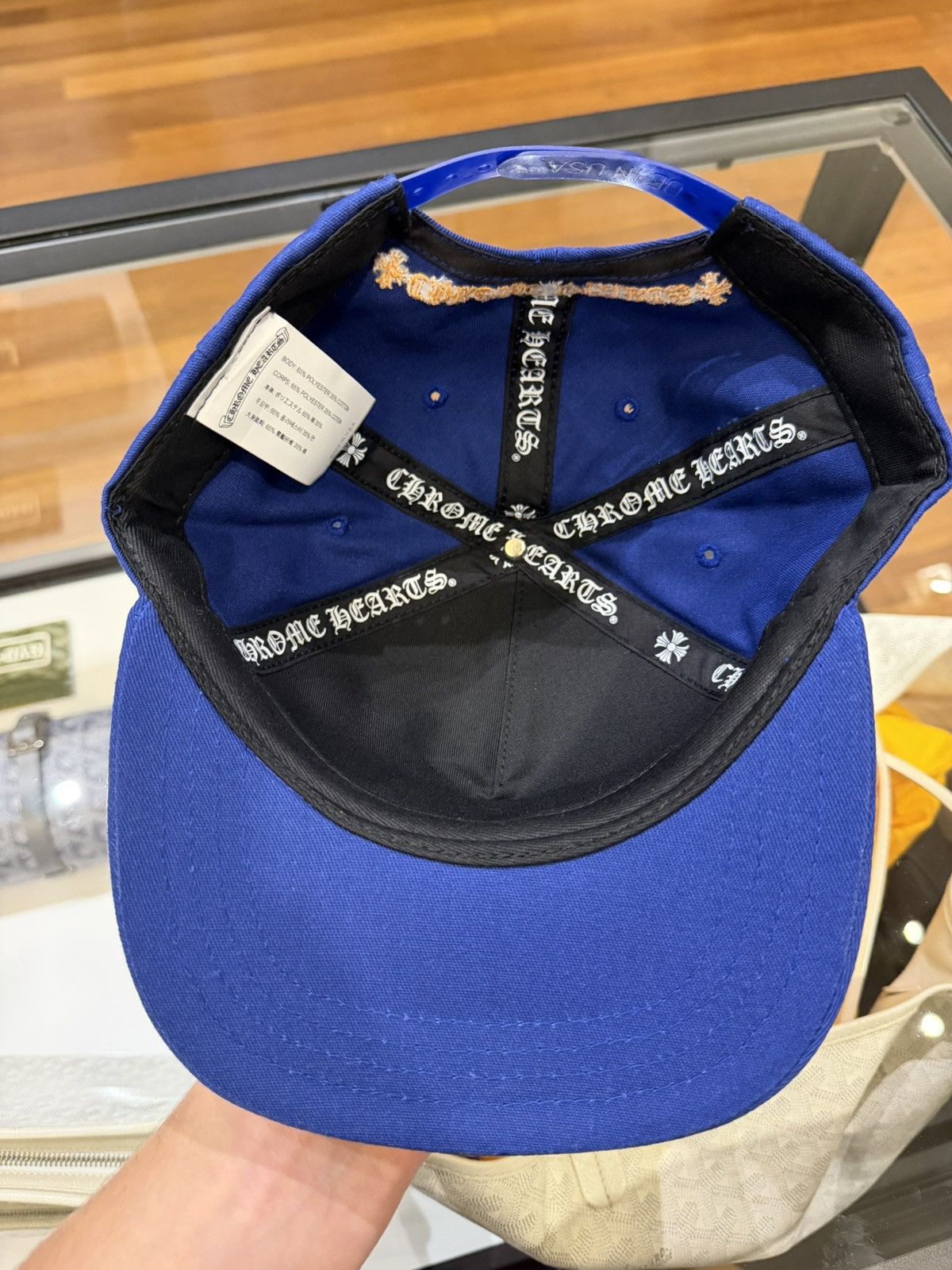 Chrome Hearts Chrome Hearts CH Embroidered Hat Size ONE SIZE - 5 Thumbnail