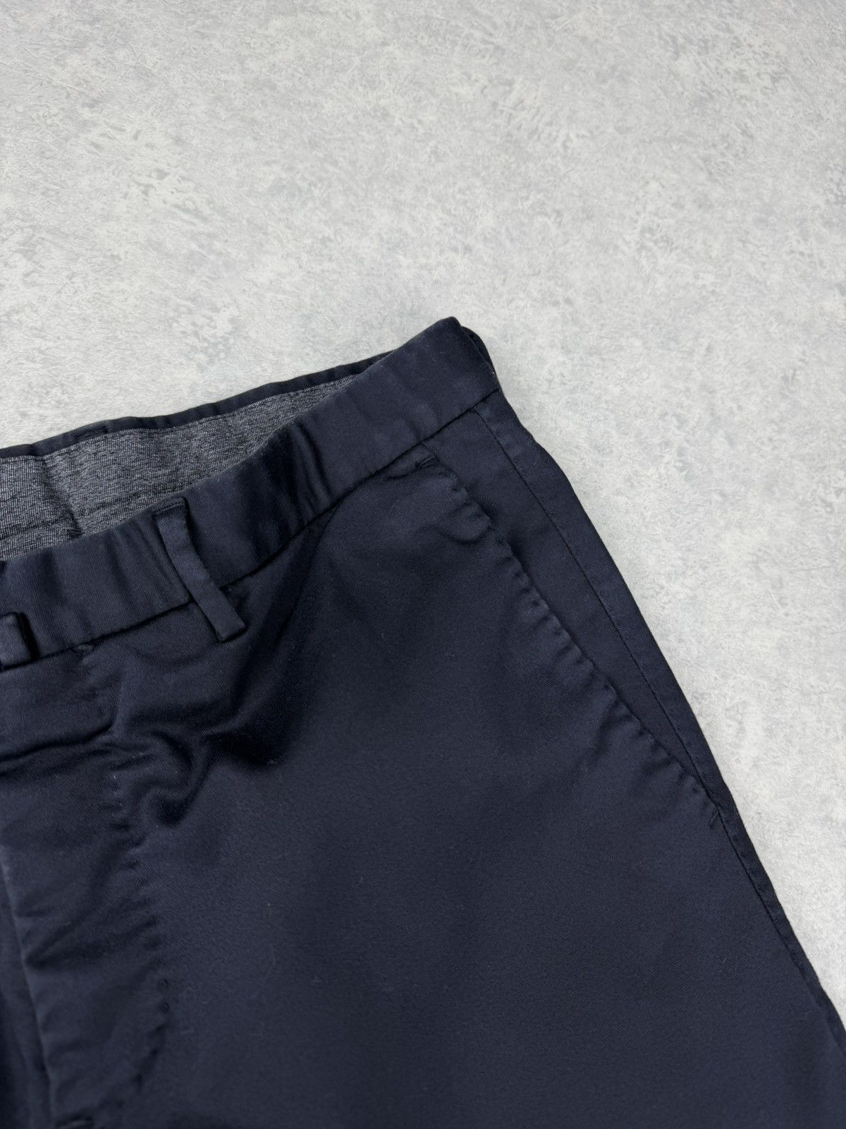 PT Torino PT Torino Superslim Fit Stretch Chino Pants Navy Blue 46 Size US 31 - 6 Thumbnail