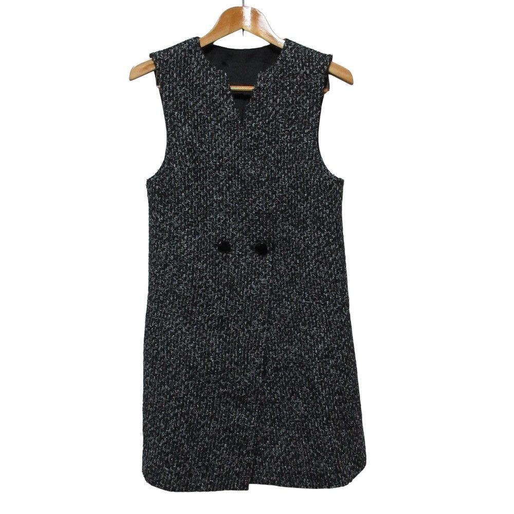Other Other ANAYI Lame Fancy Tweed Gilet Dress Textile Dresses DUTY FREE for USA Size ONE SIZE - 1 Thumbnail