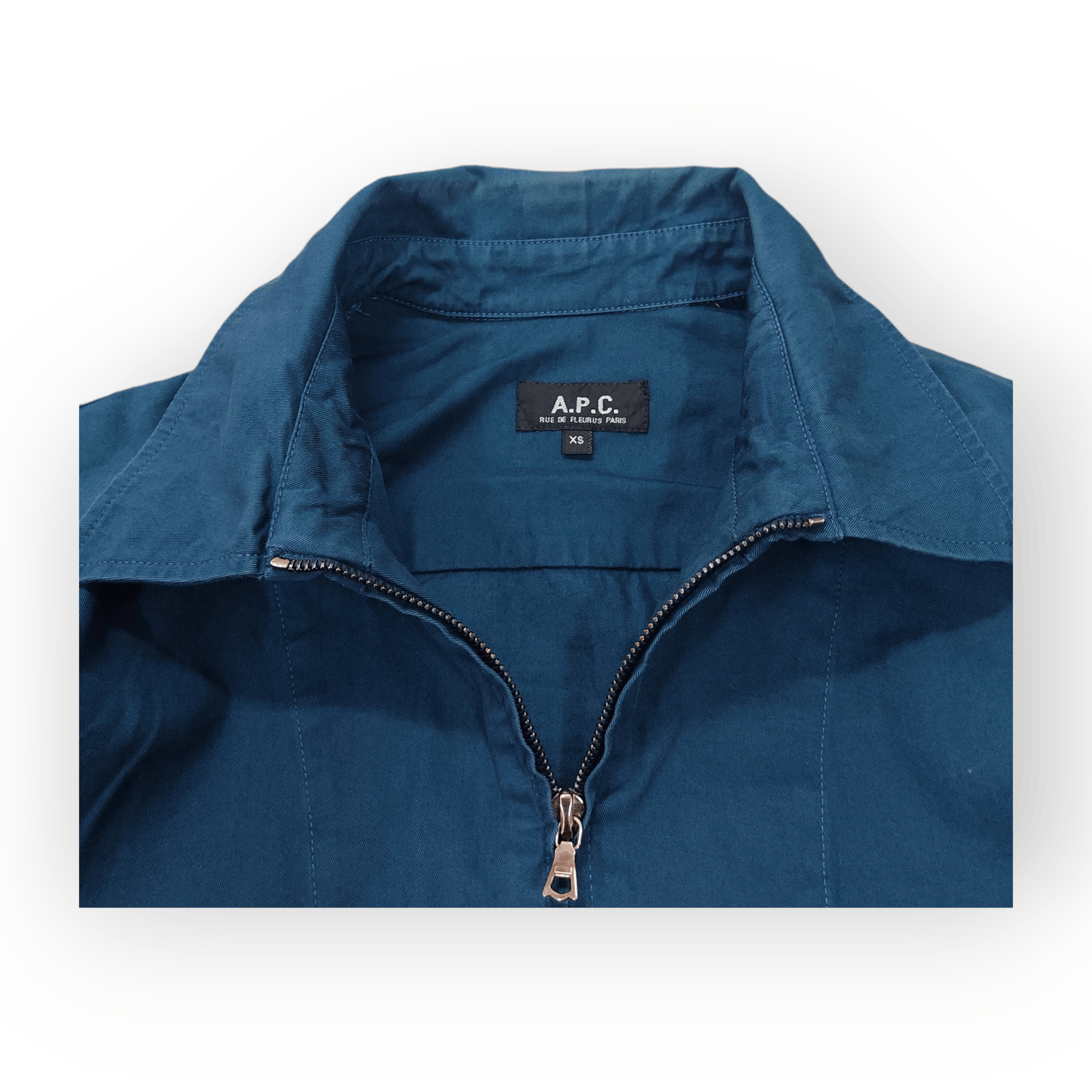 A.P.C. Light Cotton Minimalist Zipper Jacket Size US S / EU 44-46 / 1 - 8 Thumbnail