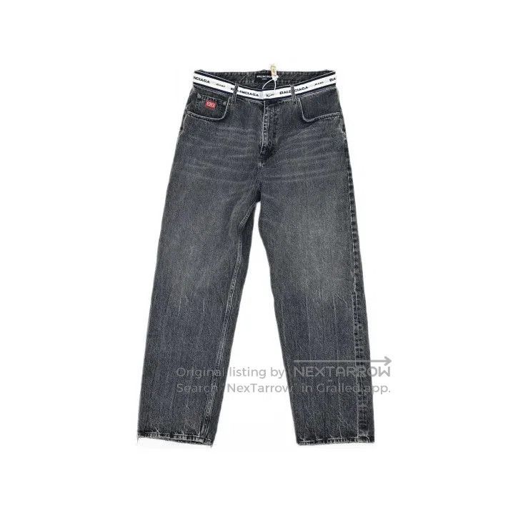Other Balenciaga Logo Denim Long Pants for Men. Size US 32 / EU 48 - 2 Thumbnail