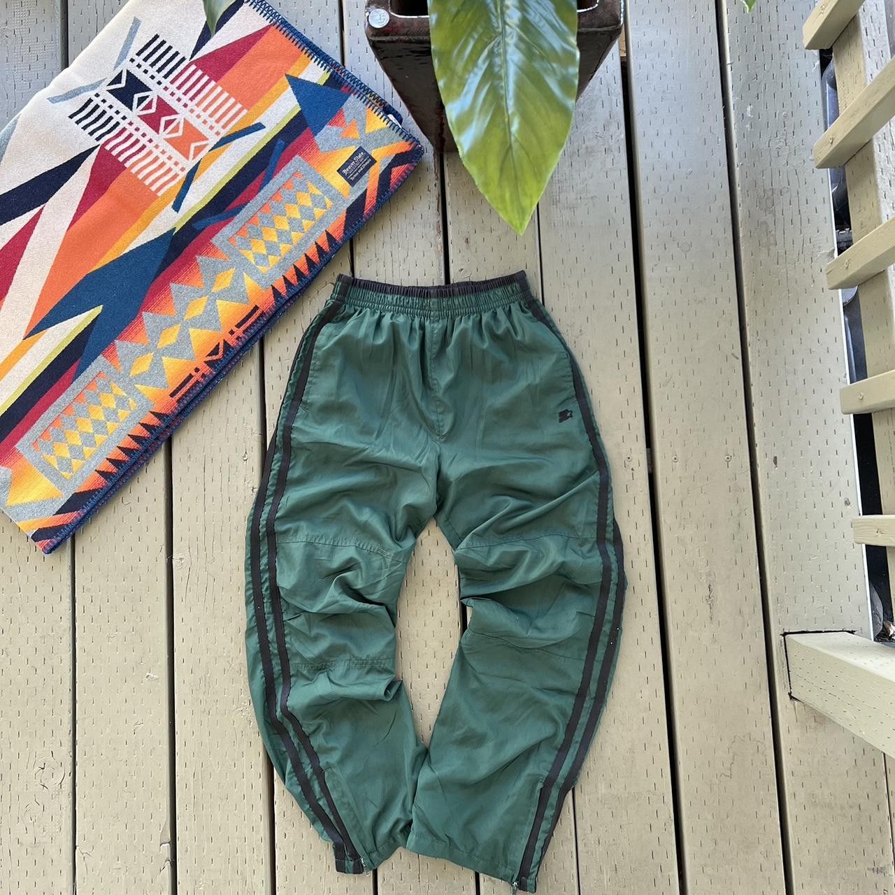 Starter Vintage starter Track Pants Y2K wide leg baggy windbreaker Size US 26 / EU 42 - 2 Thumbnail