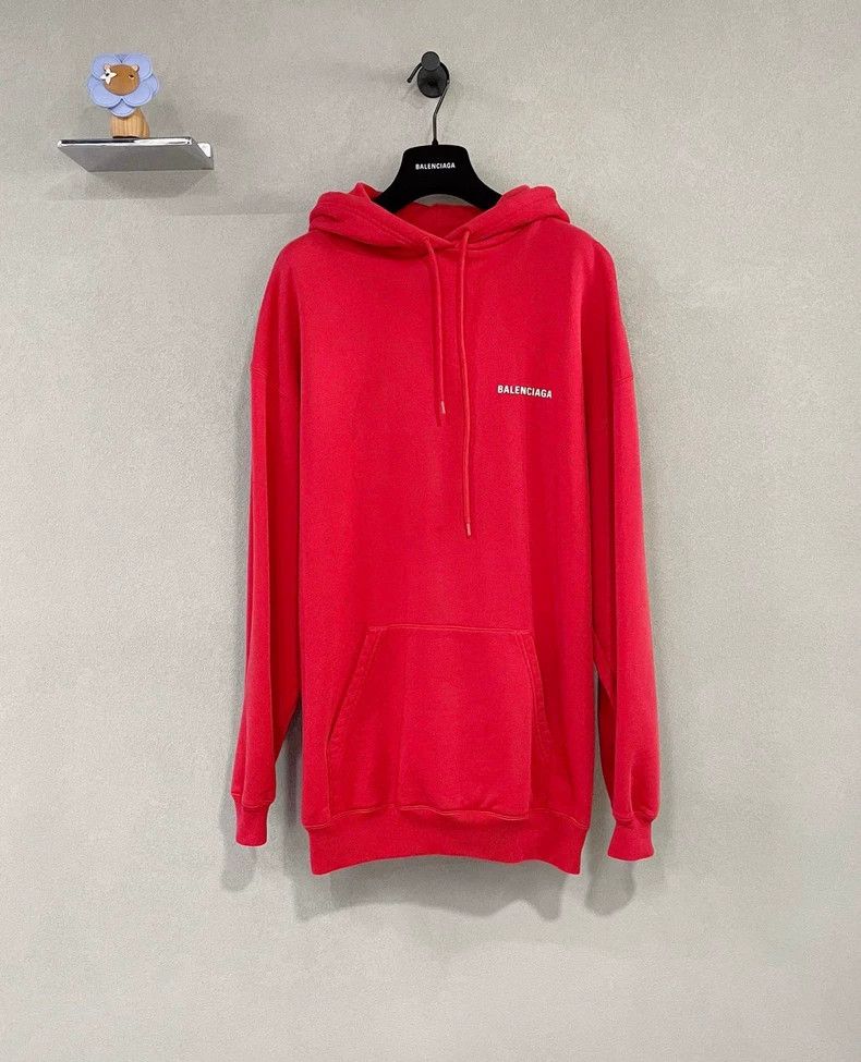 Balenciaga Balenciaga Red Sweatshirt Size US XS / EU 42 / 0 - 1 Thumbnail