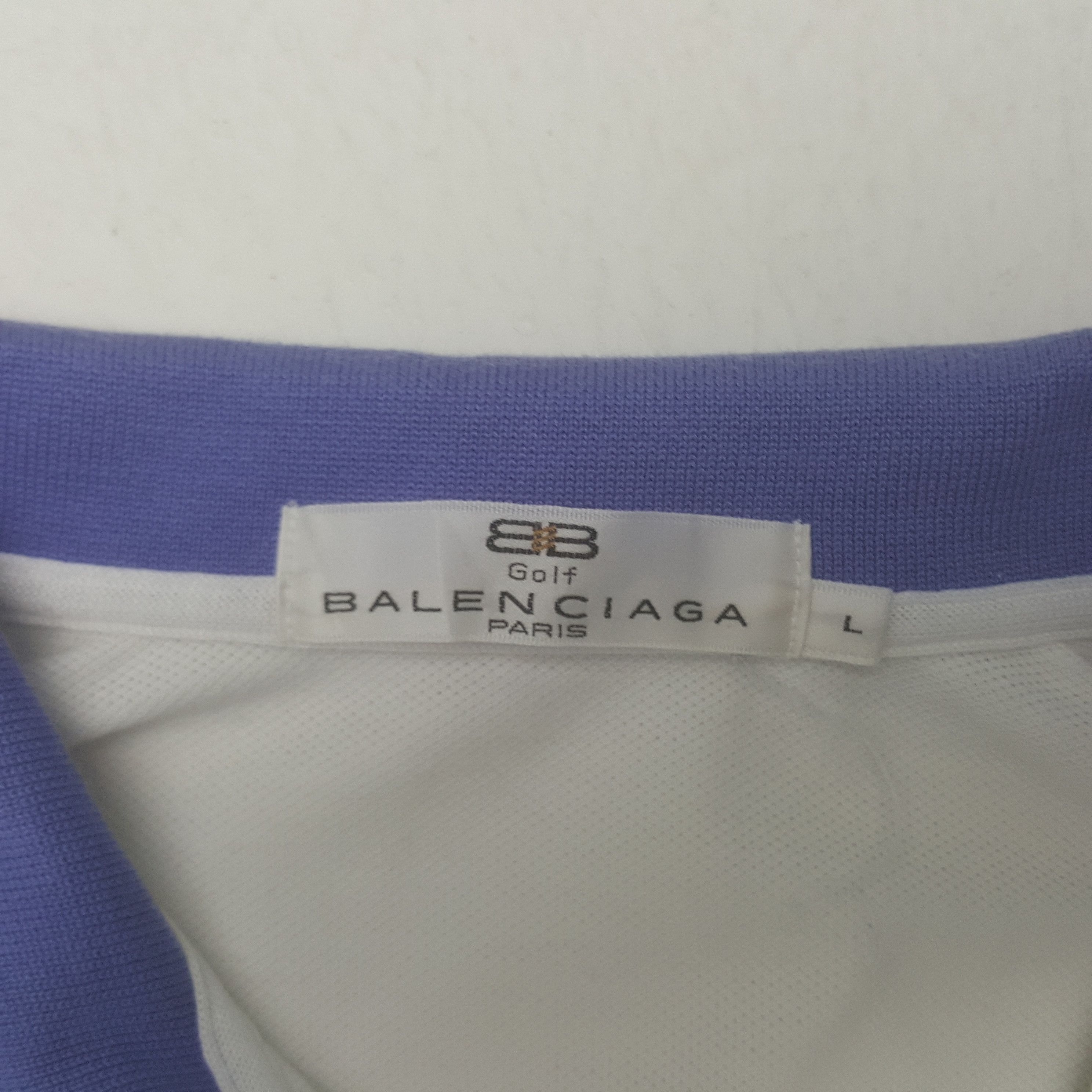 Balenciaga Vintage Balenciaga Golf Polos Shirt Size M / US 6-8 / IT 42-44 - 4 Thumbnail