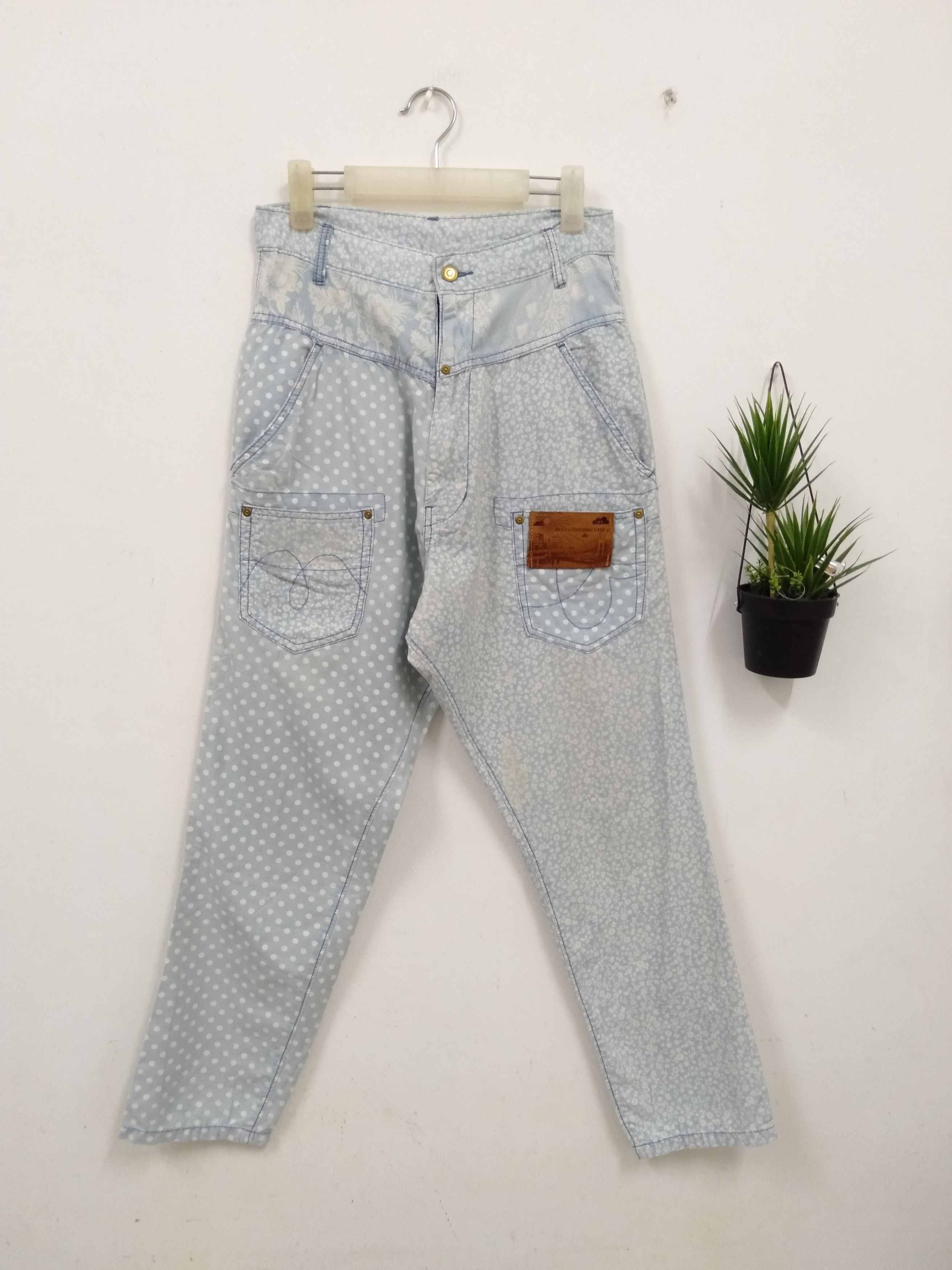 mercibeaucoup Mercibeaucoup Bandana pant issey miyake kapital inspired Size US 30 / EU 46 - 1 Thumbnail
