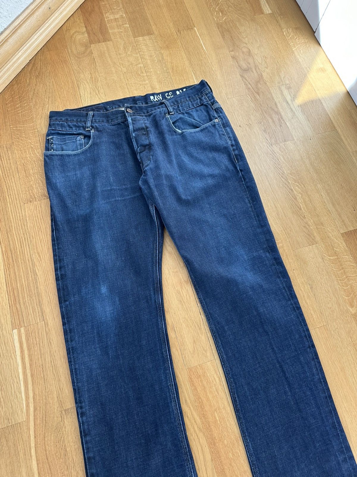 G-Star Vintage G-star Raw Denim Blue Jeans Bag Logo Fit 38/34 Size Size US 38 / EU 54 - 5 Thumbnail