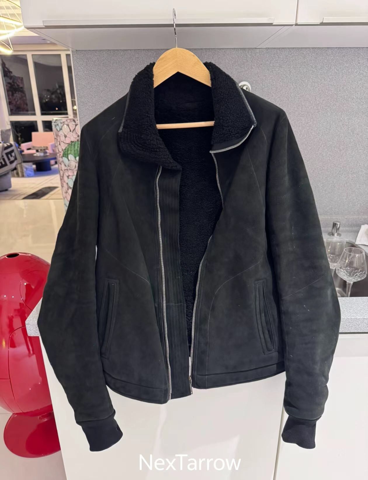 Rick Owens Rick Owens fur one-piece jacket 2412-Nextarrow Size US M / EU 48-50 / 2 - 1 Thumbnail