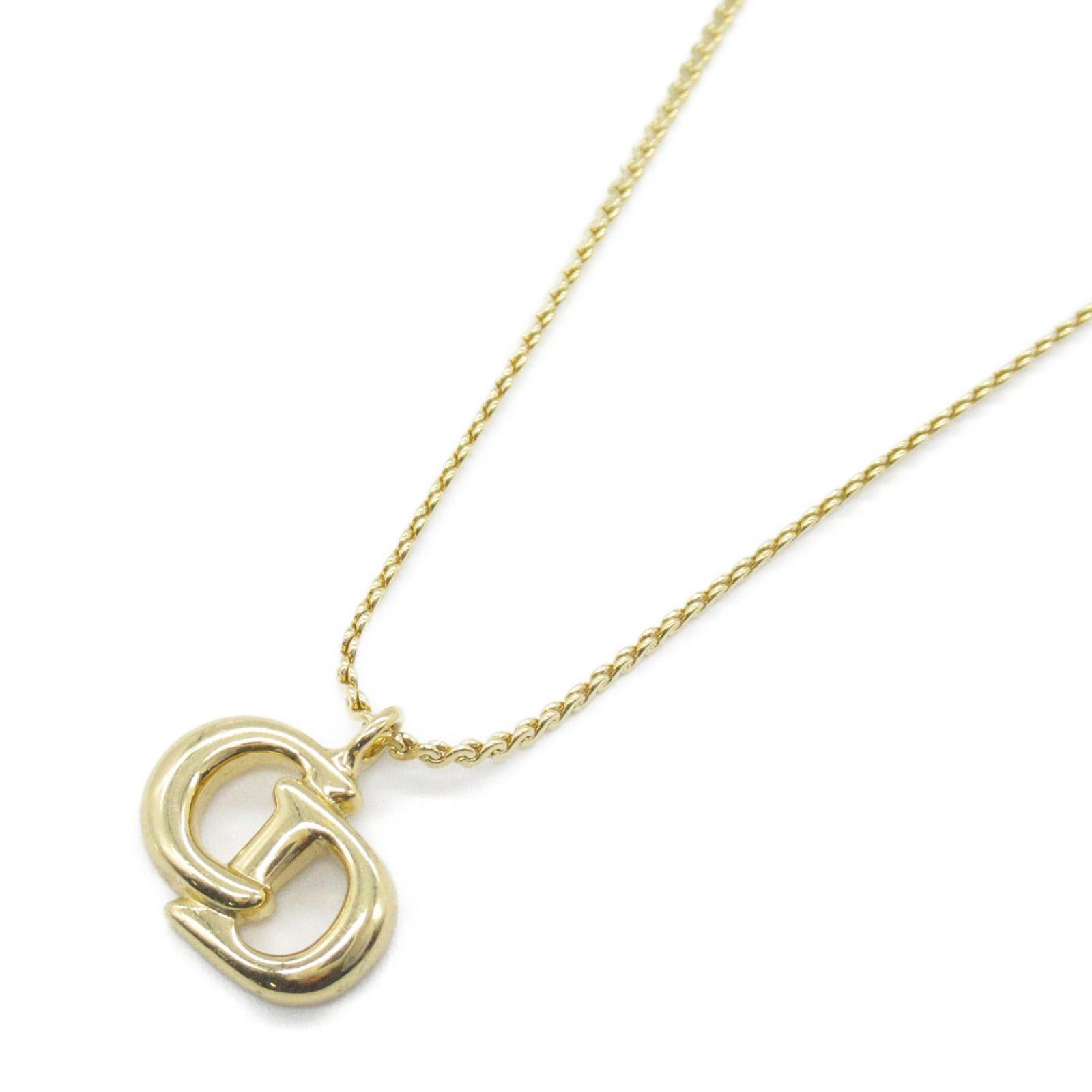 Dior Dior Logo Necklace Gp (Gold Plated) Gold Size ONE SIZE - 1 Thumbnail