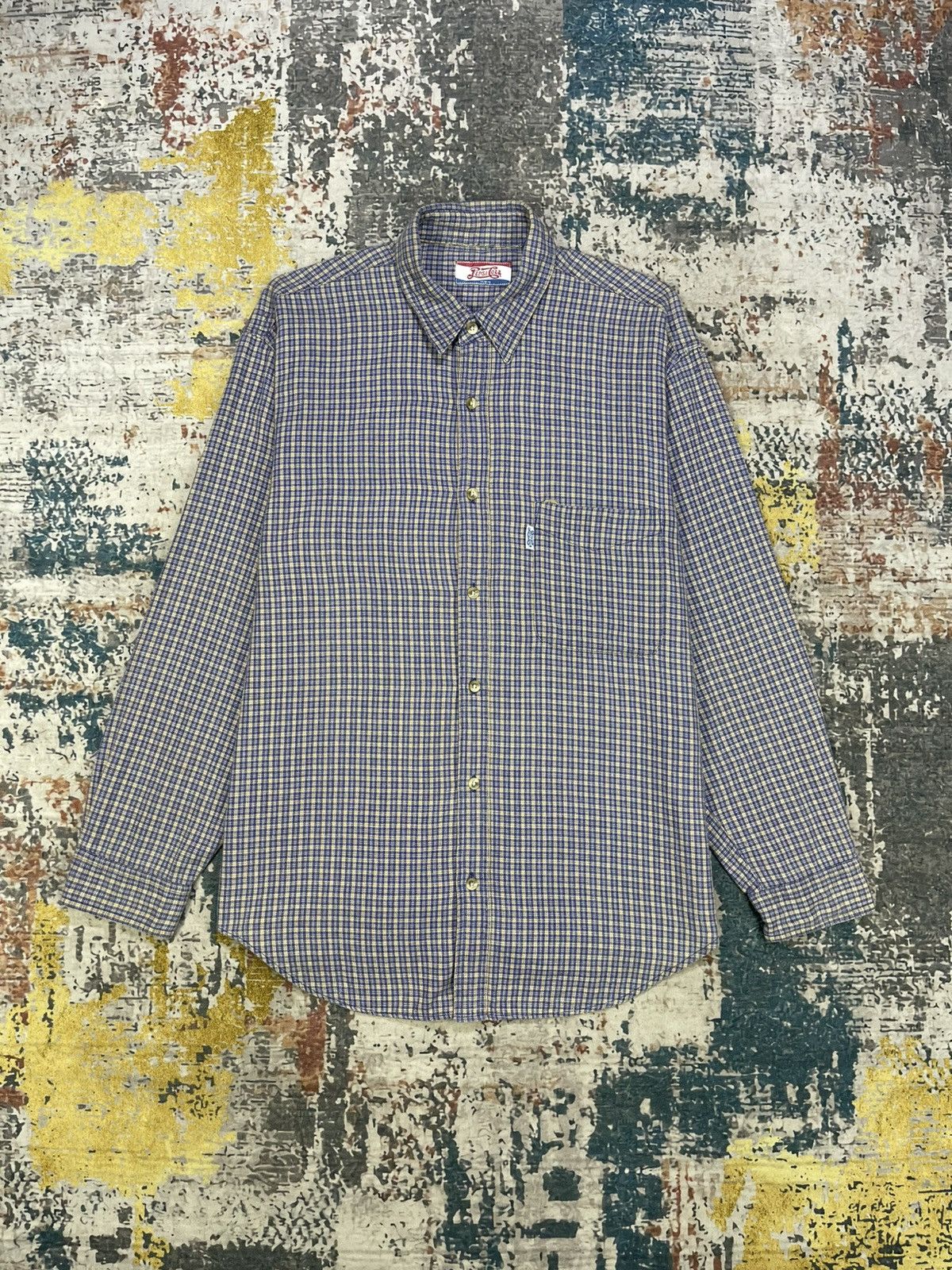 Pepsi Vtg Pepsi Cola Checked Plaid Single Pocket Button Down Shirt Size US M / EU 48-50 / 2 - 1 Thumbnail