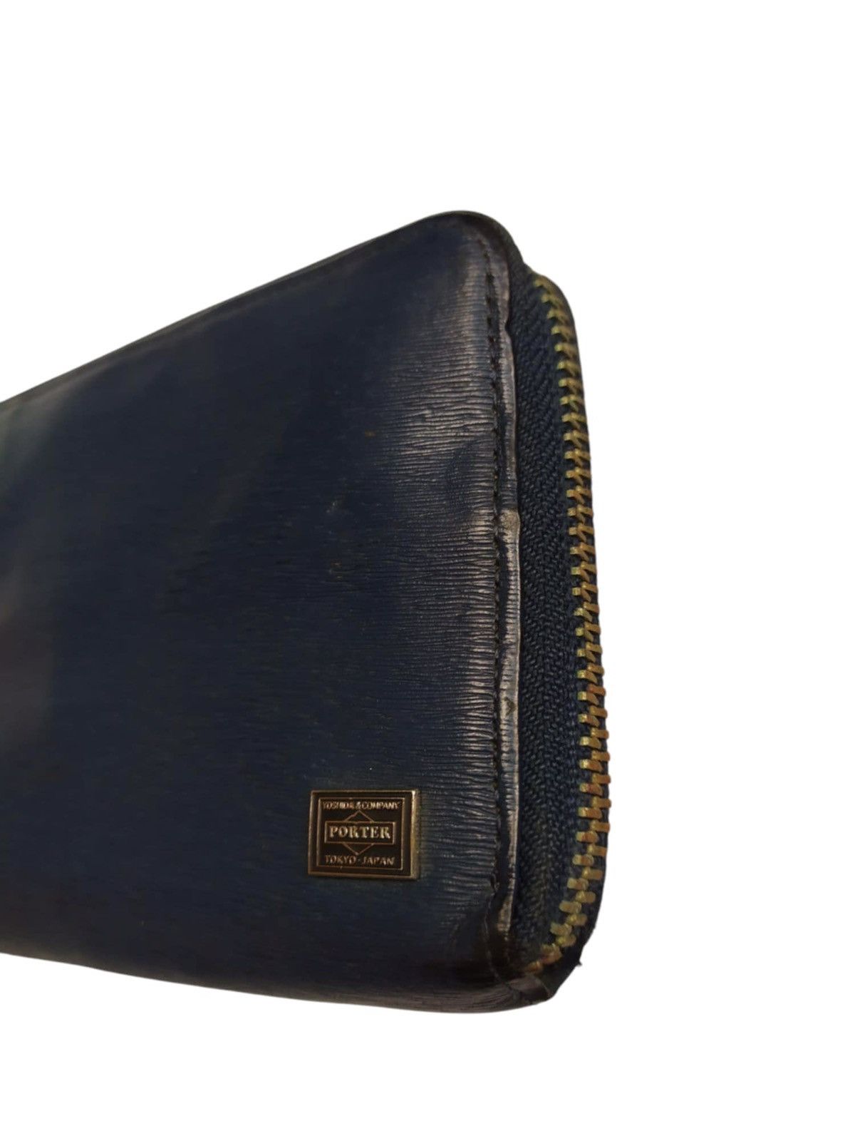 Japanese Brand × Porter PORTER Plume Yoshida Bag Round Zipper Long Wallet Size ONE SIZE - 3 Thumbnail